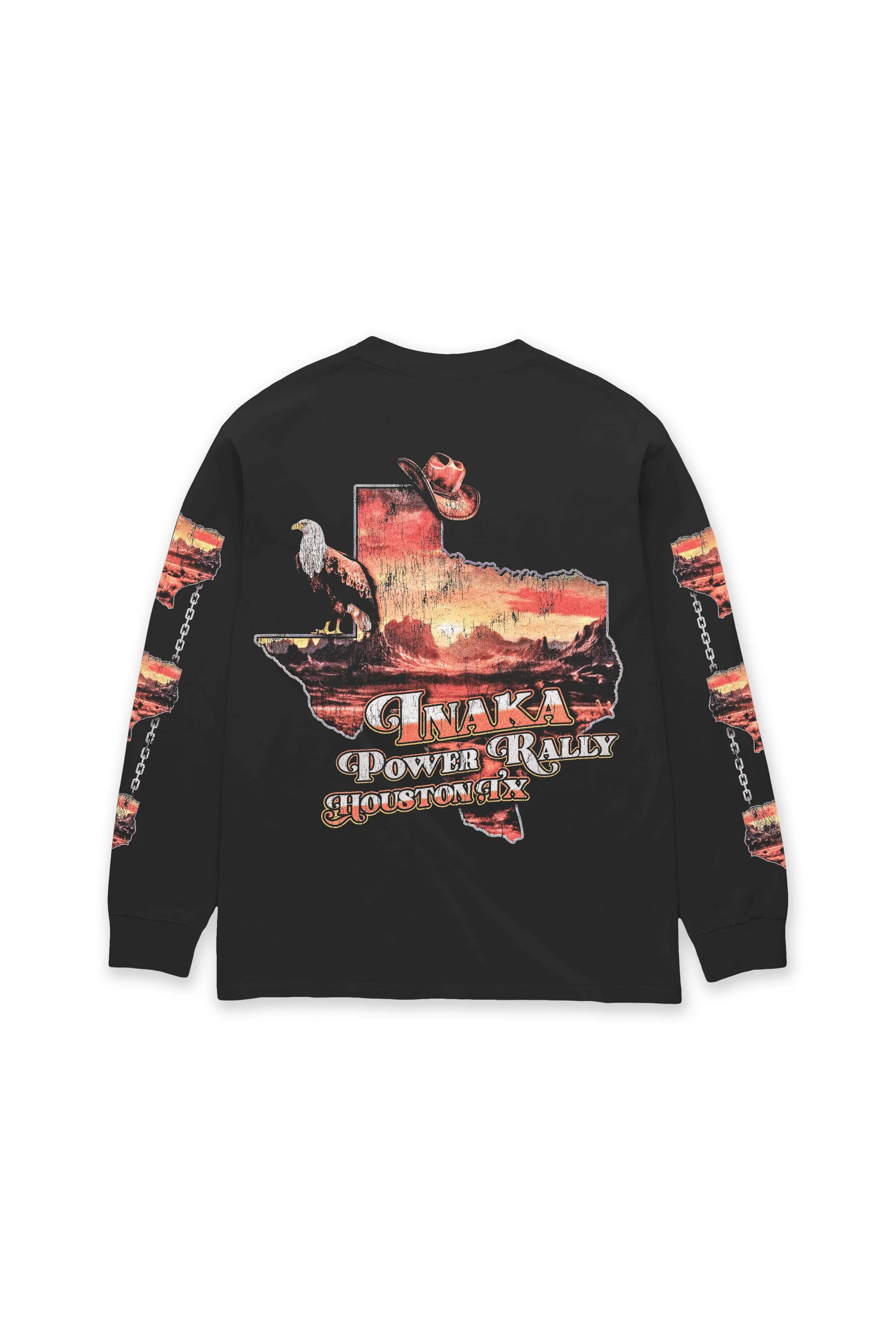 INAKA OUTLAWS LONG SLEEVE - BLACK - Image 2