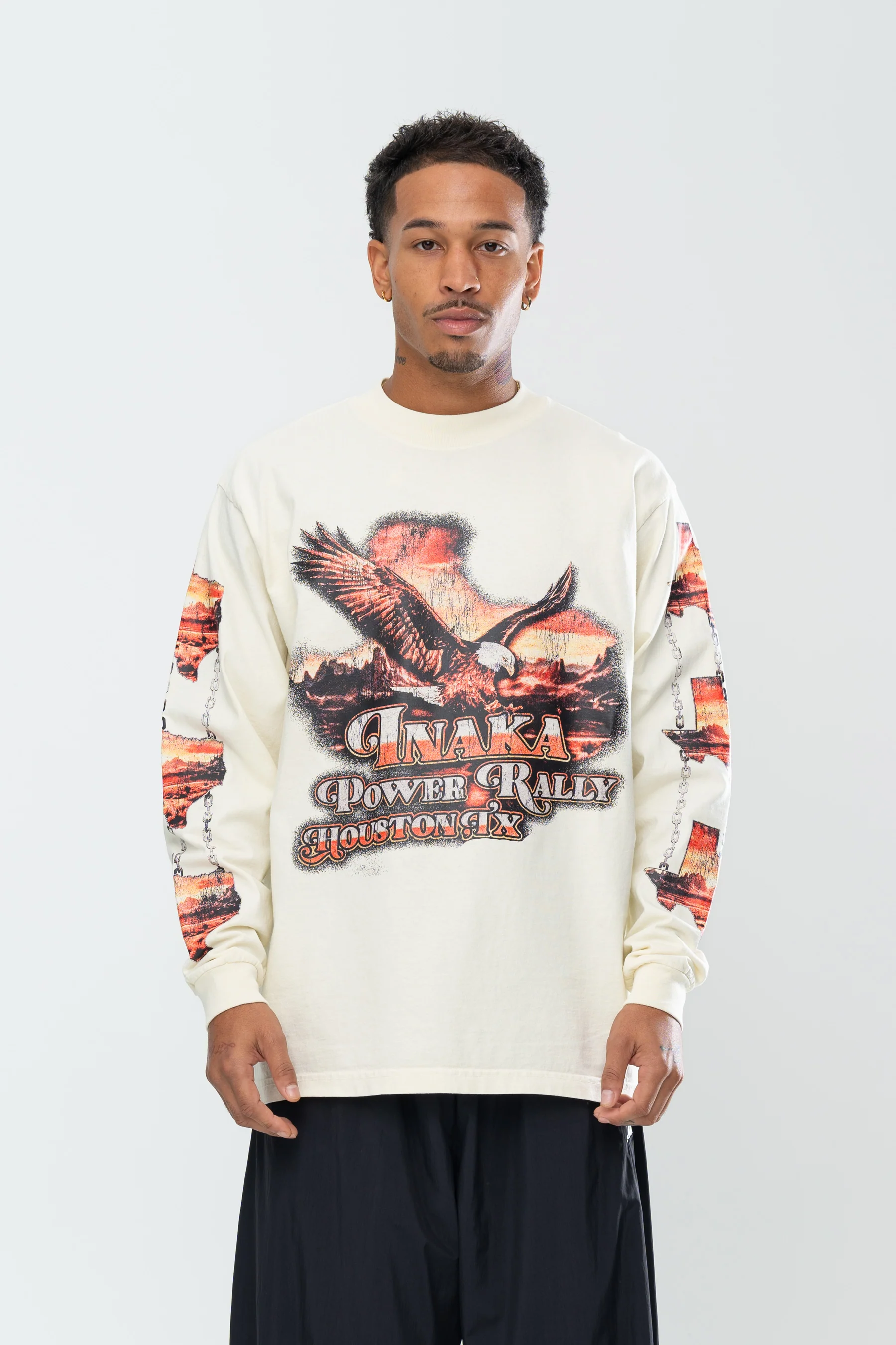 INAKA OUTLAWS LONG SLEEVE - CREAM - Image 10