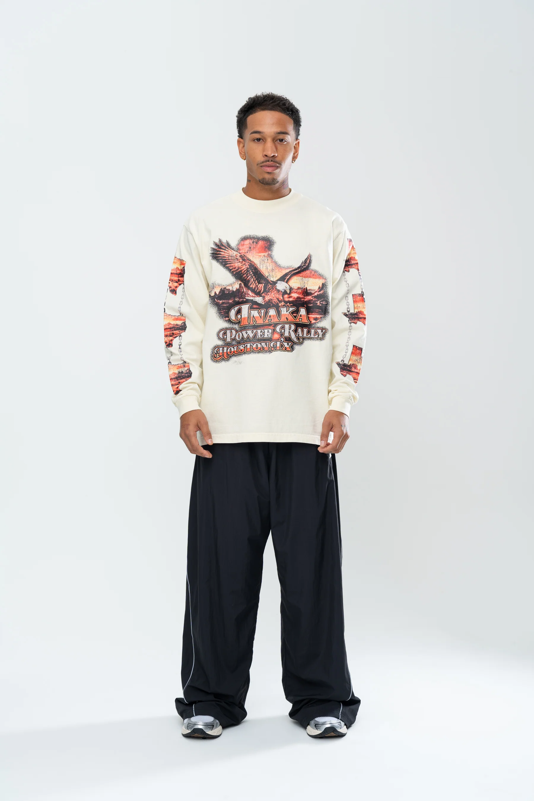 INAKA OUTLAWS LONG SLEEVE - CREAM - Image 9