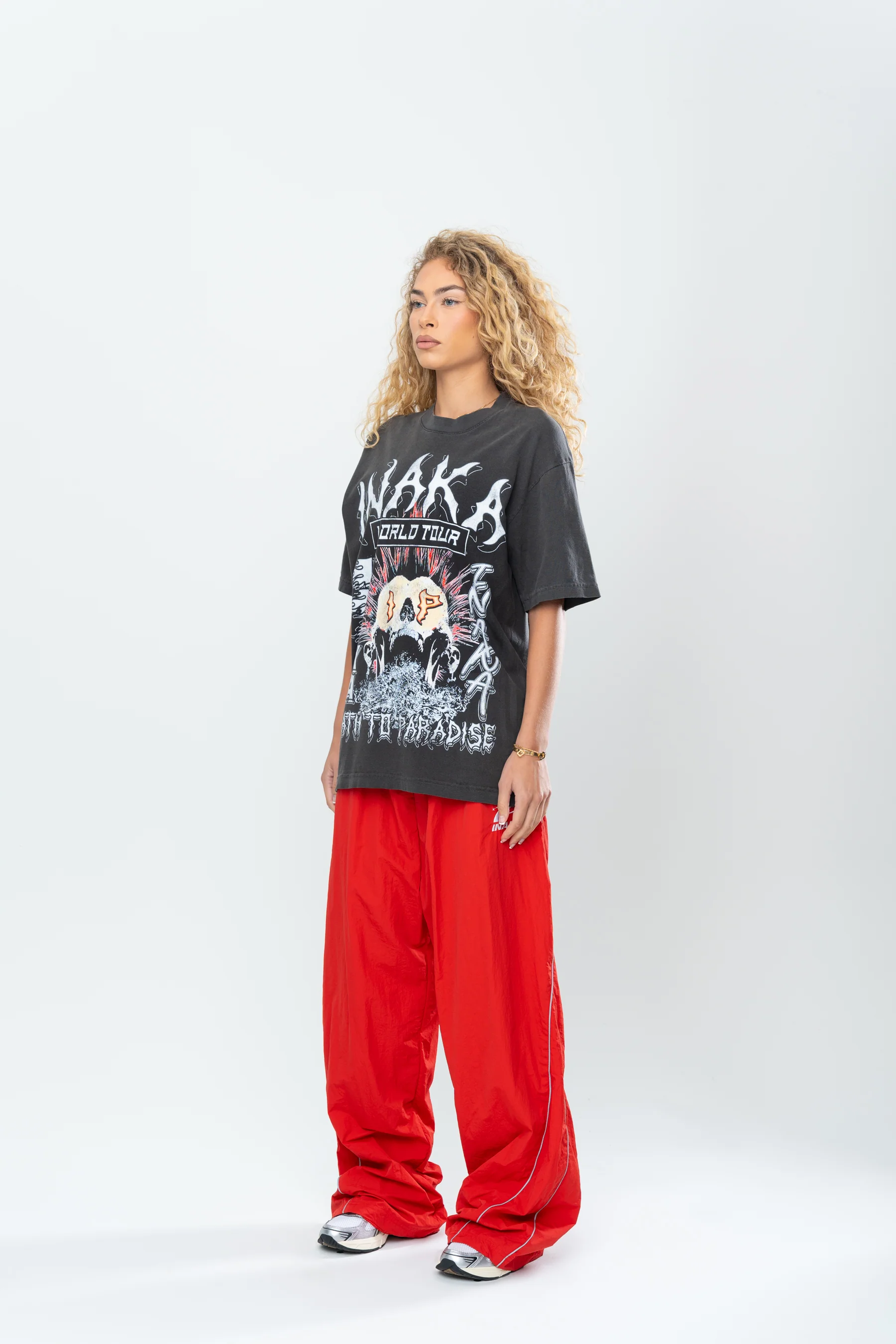 INAKA PATH TO PARADISE TEE - VINTAGE BLACK - Image 11