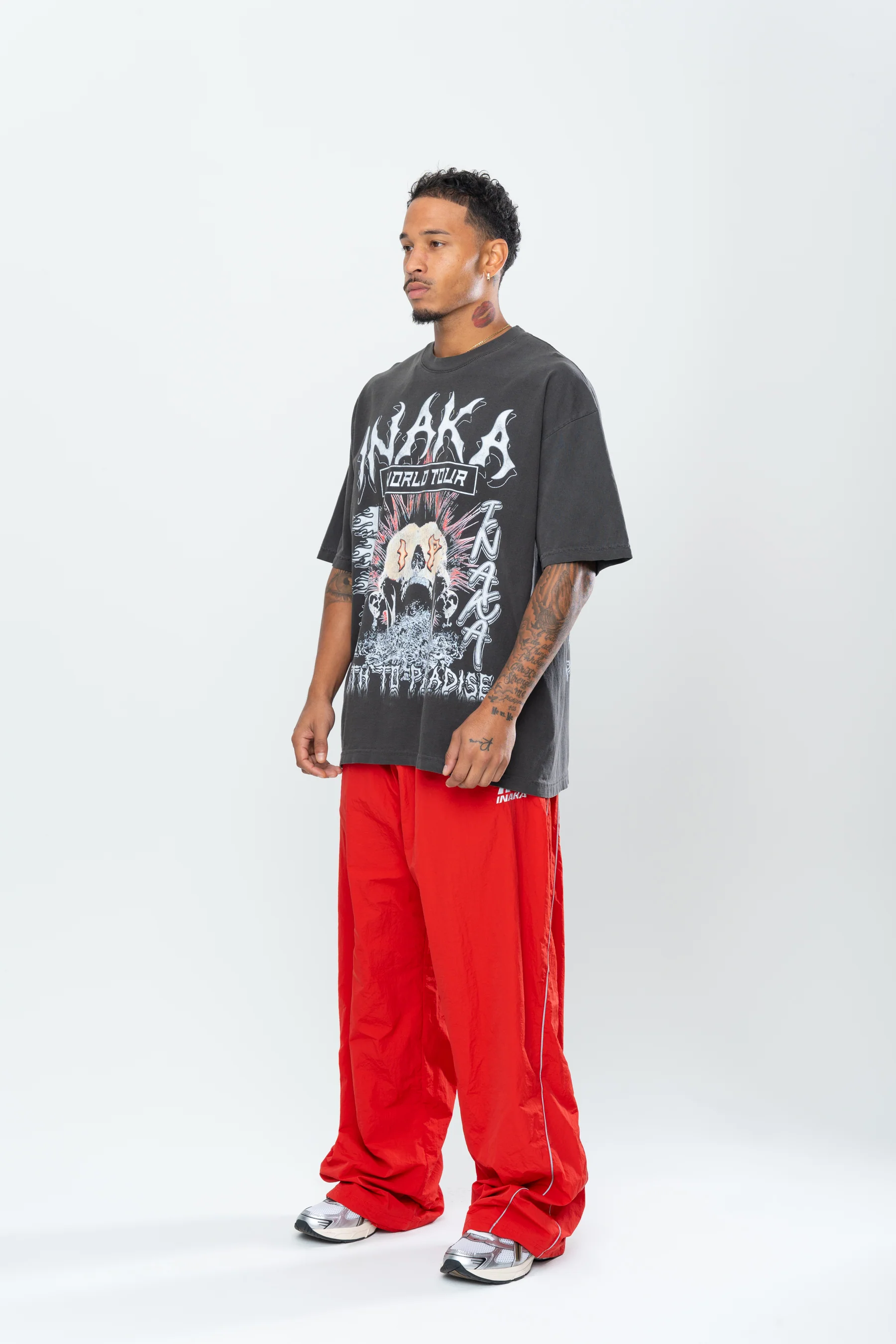 INAKA PATH TO PARADISE TEE - VINTAGE BLACK - Image 5
