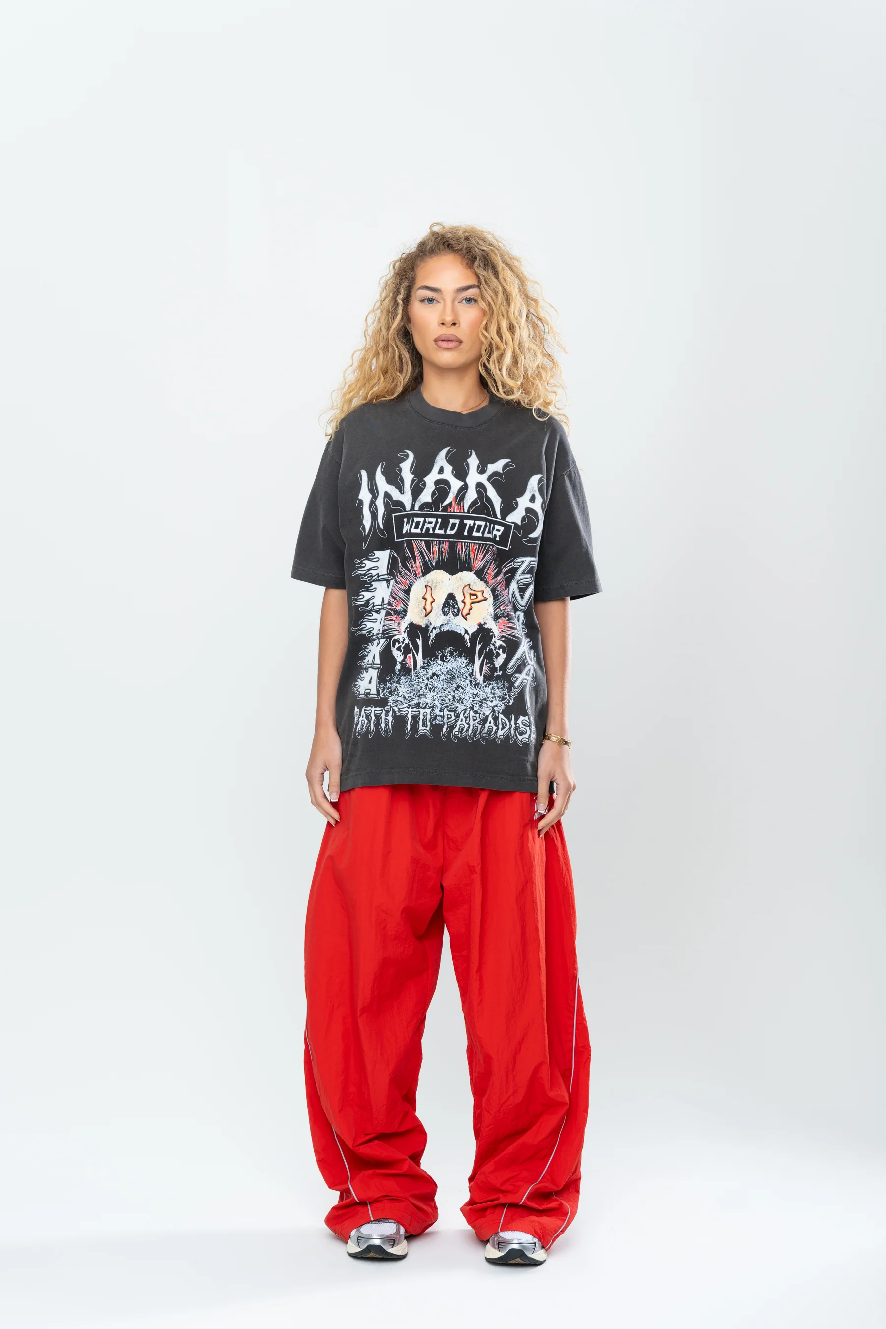 INAKA PATH TO PARADISE TEE - VINTAGE BLACK - Image 9