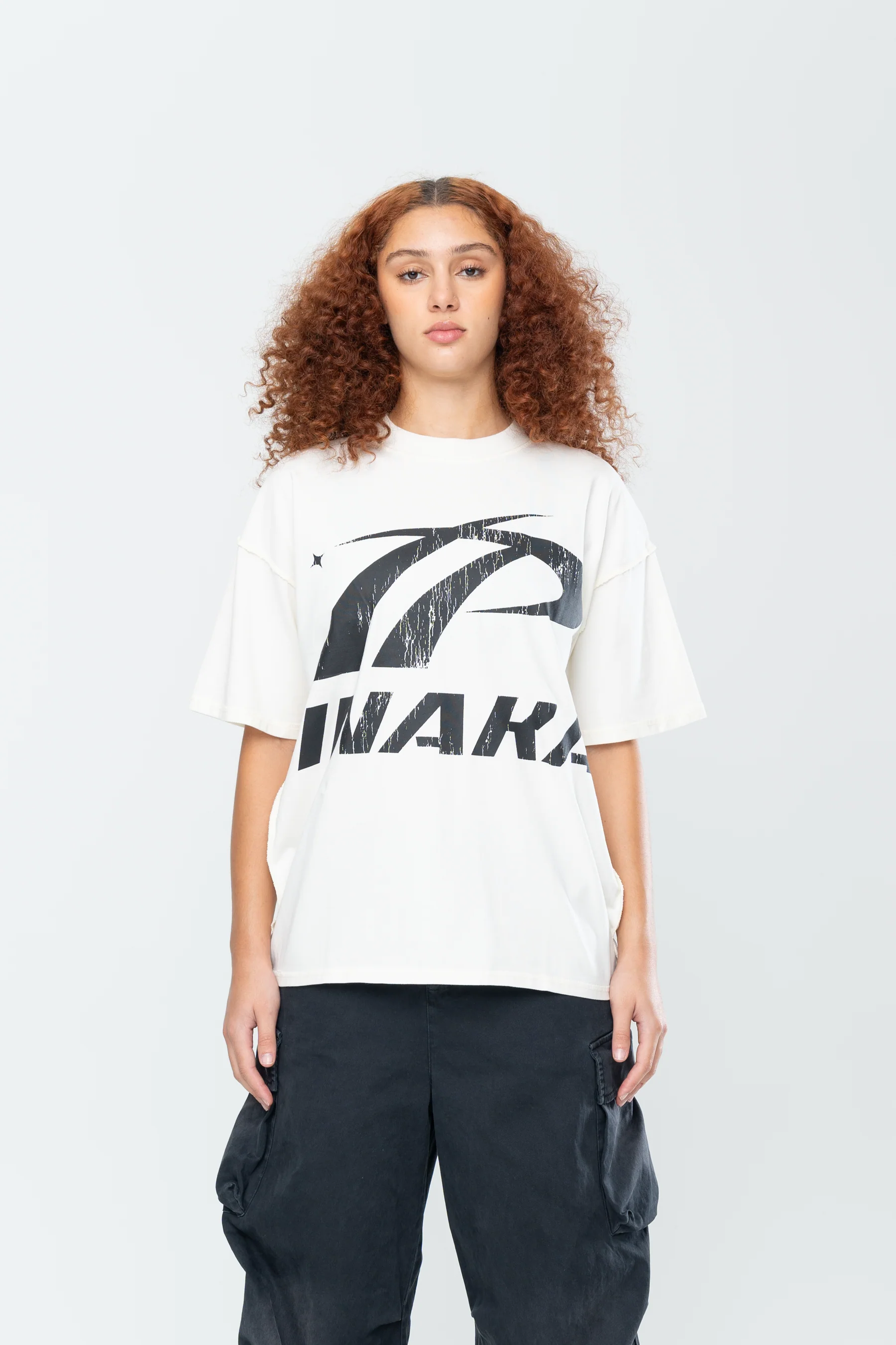 SPORTSWEAR REVERSE TEE - CREAM - Image 8