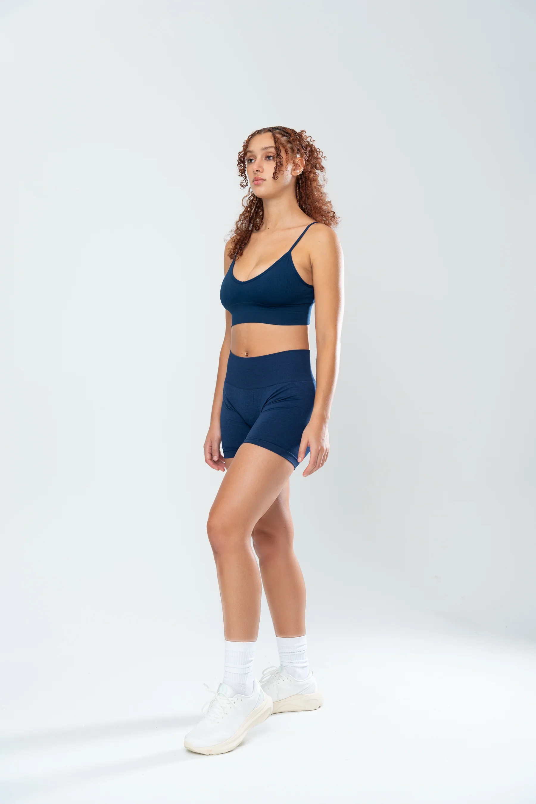 STELLA SEAMLESS BRA - NAVY - Image 13
