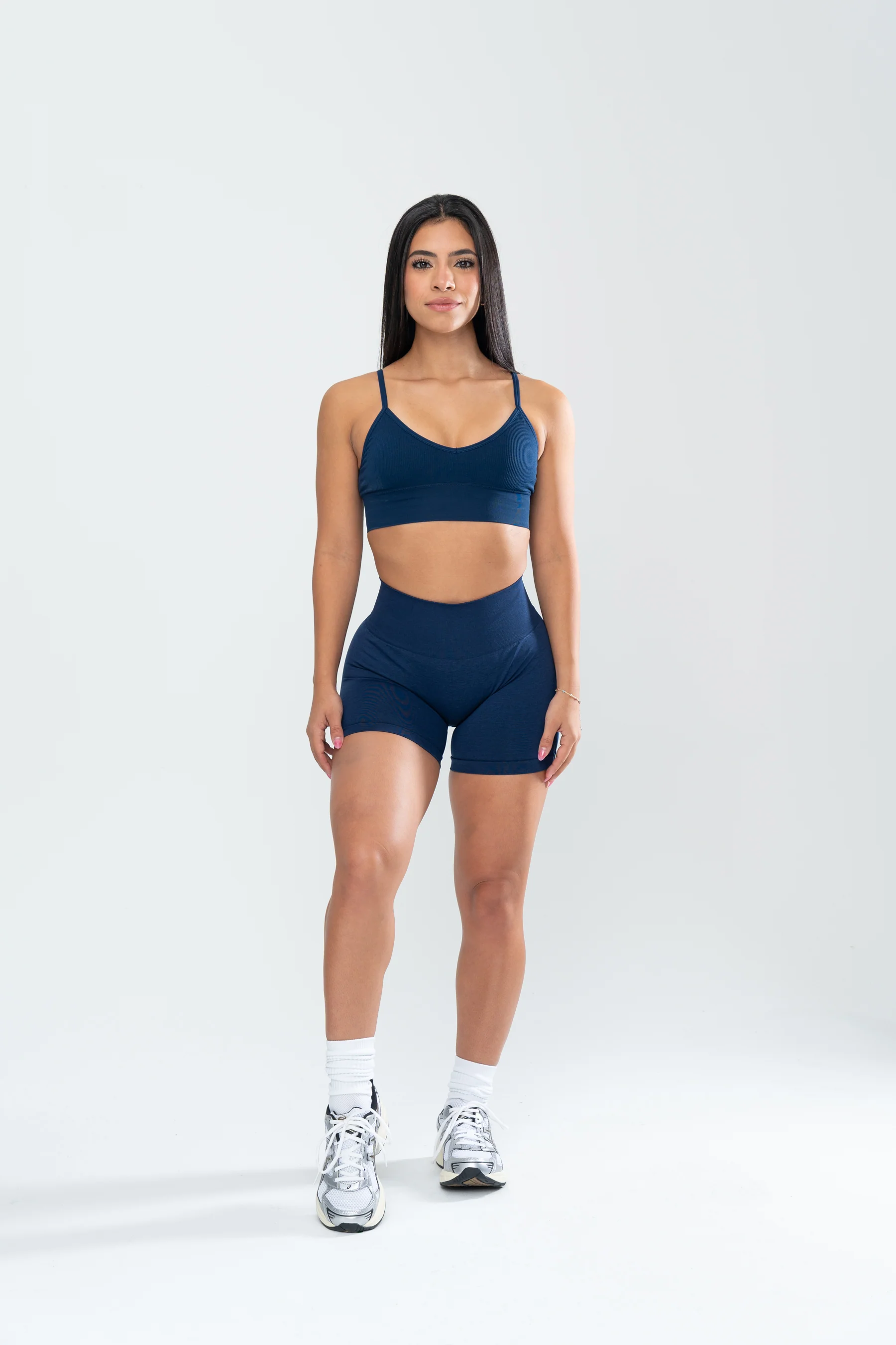 STELLA SEAMLESS BRA - NAVY - Image 2