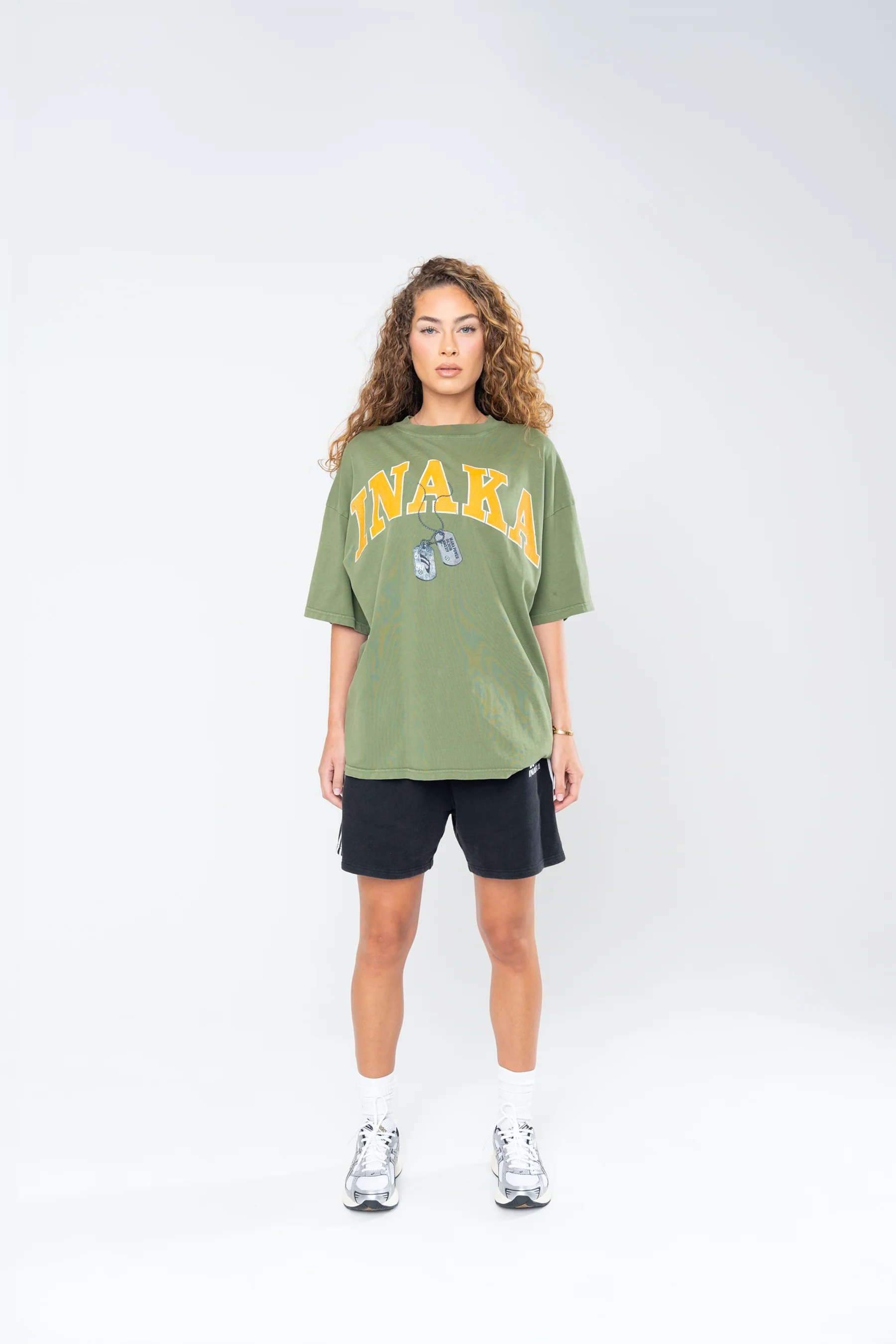 INAKA VET TEE - VINTAGE OLIVE - Image 2