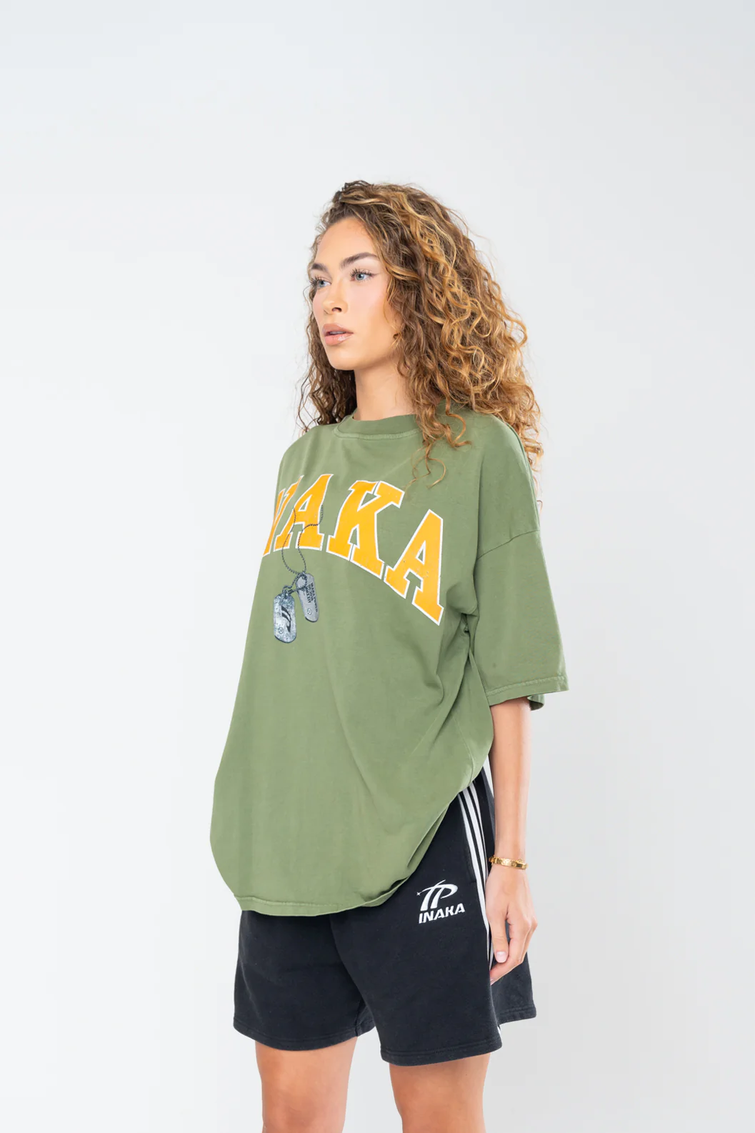 INAKA VET TEE - VINTAGE OLIVE - Image 5
