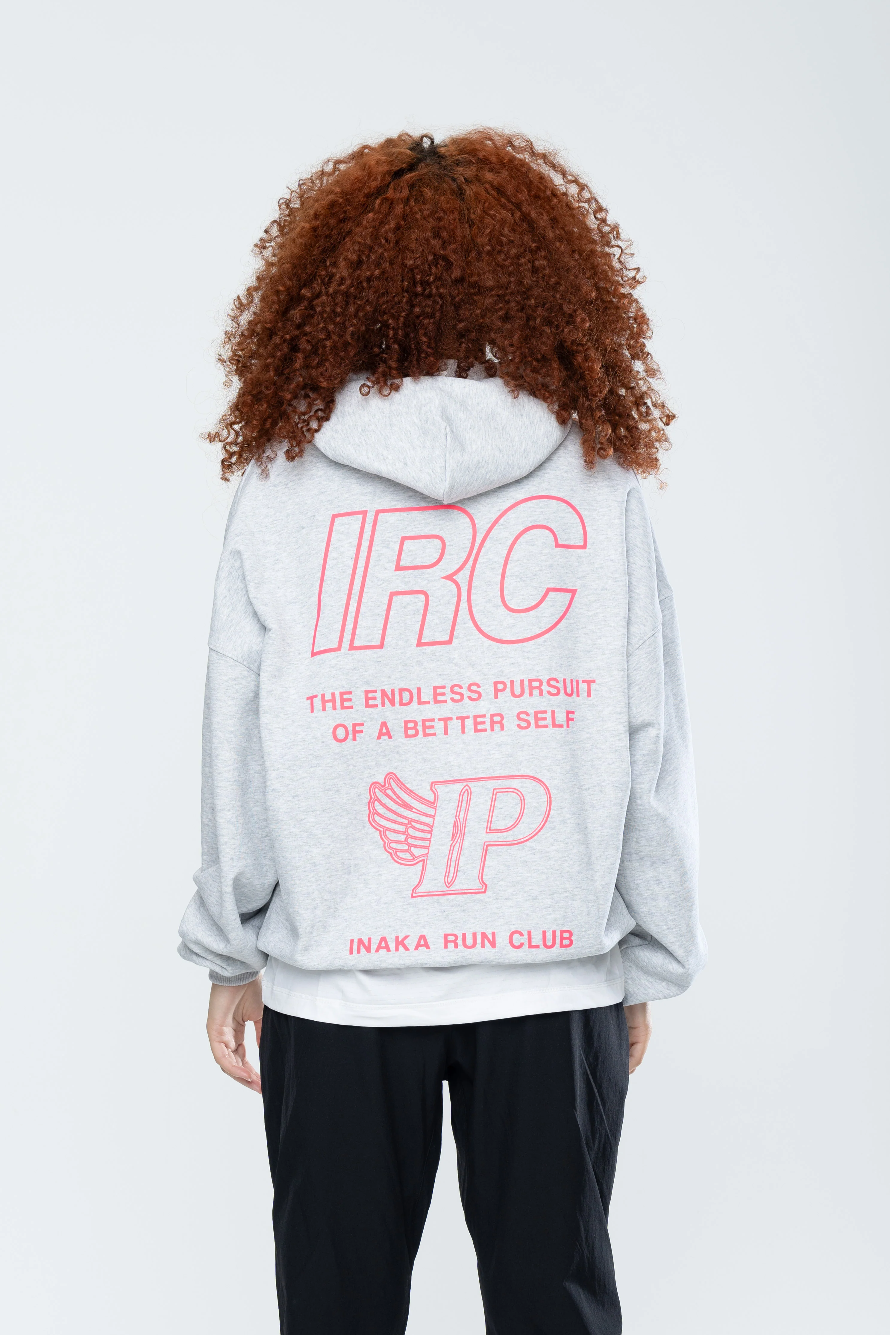 IRC TEAM HOODIE - GREY MARL - Image 12
