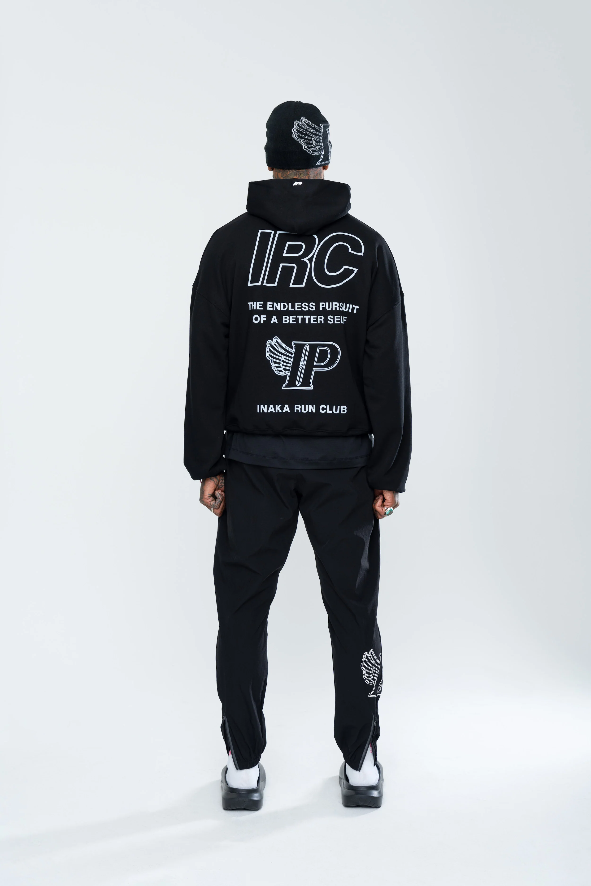 IRC TEAM HOODIE - BLACK - Image 5