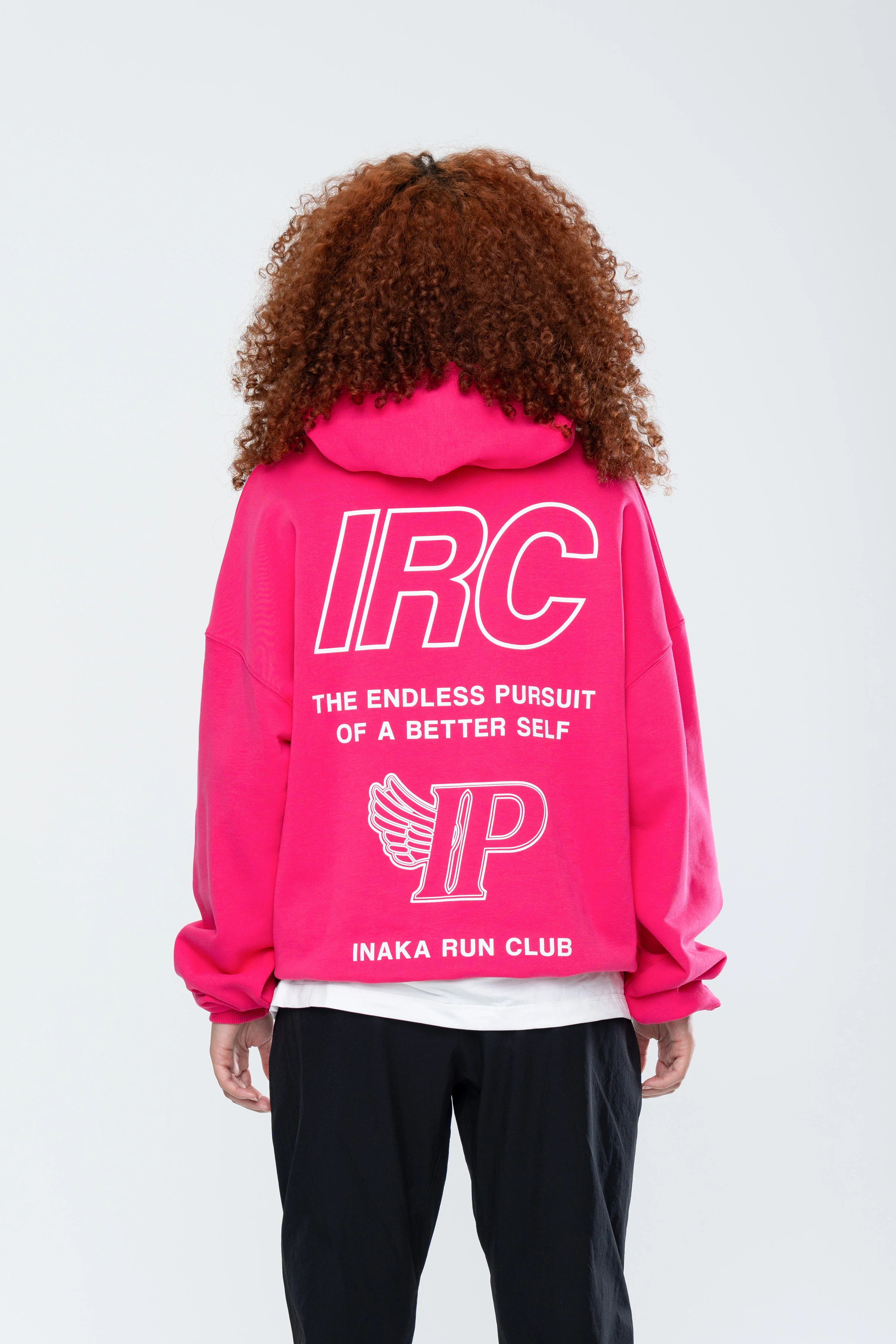 IRC TEAM HOODIE - ELECTRIC PINK - Image 12