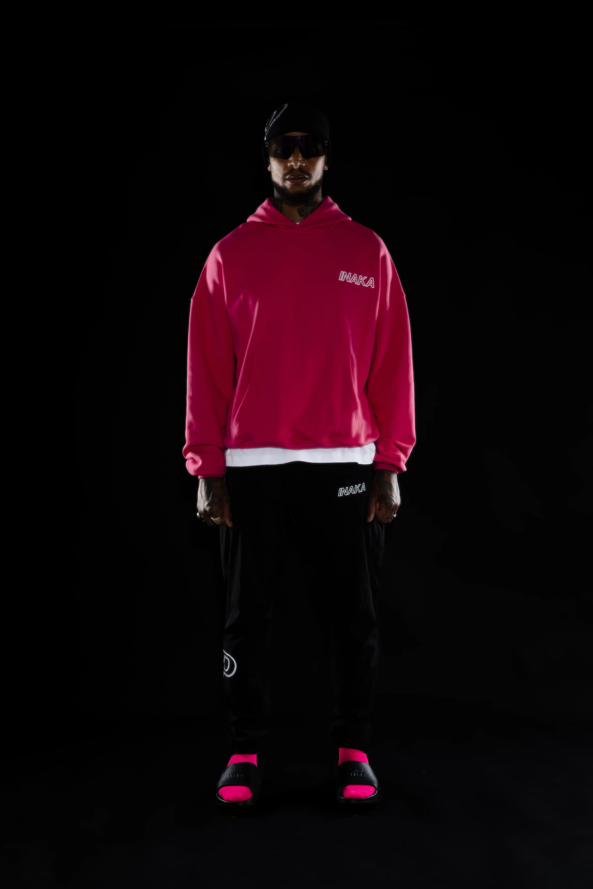 IRC TEAM HOODIE - ELECTRIC PINK - Image 13