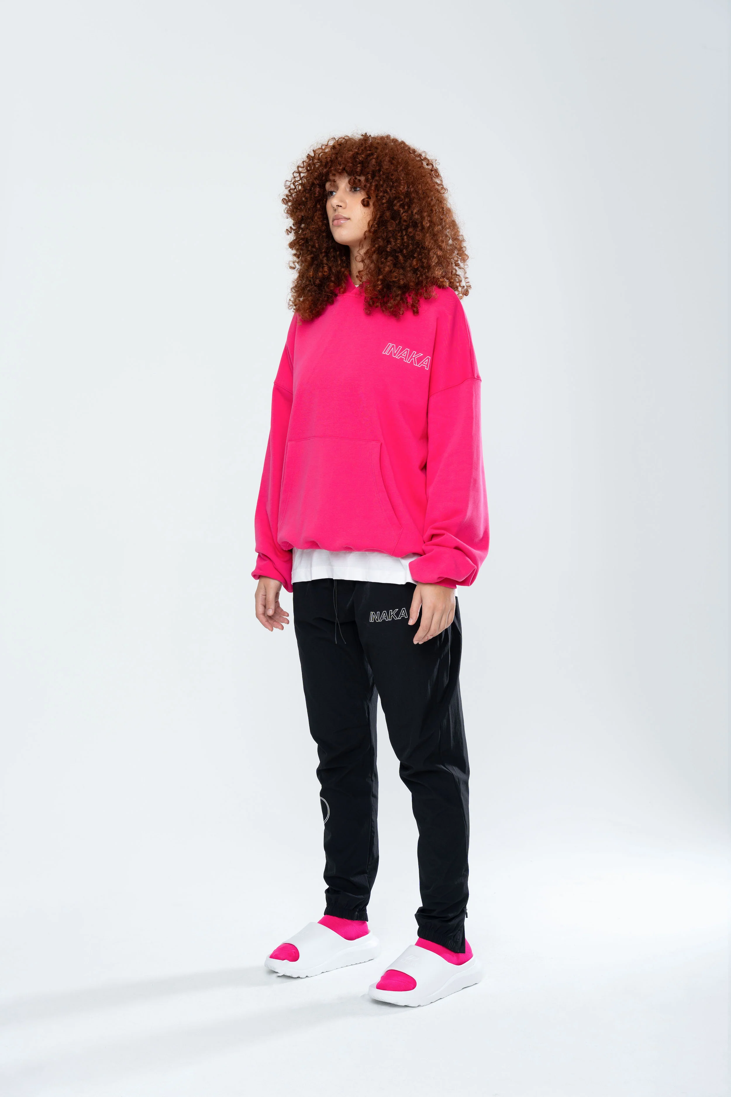 IRC TEAM HOODIE - ELECTRIC PINK - Image 9