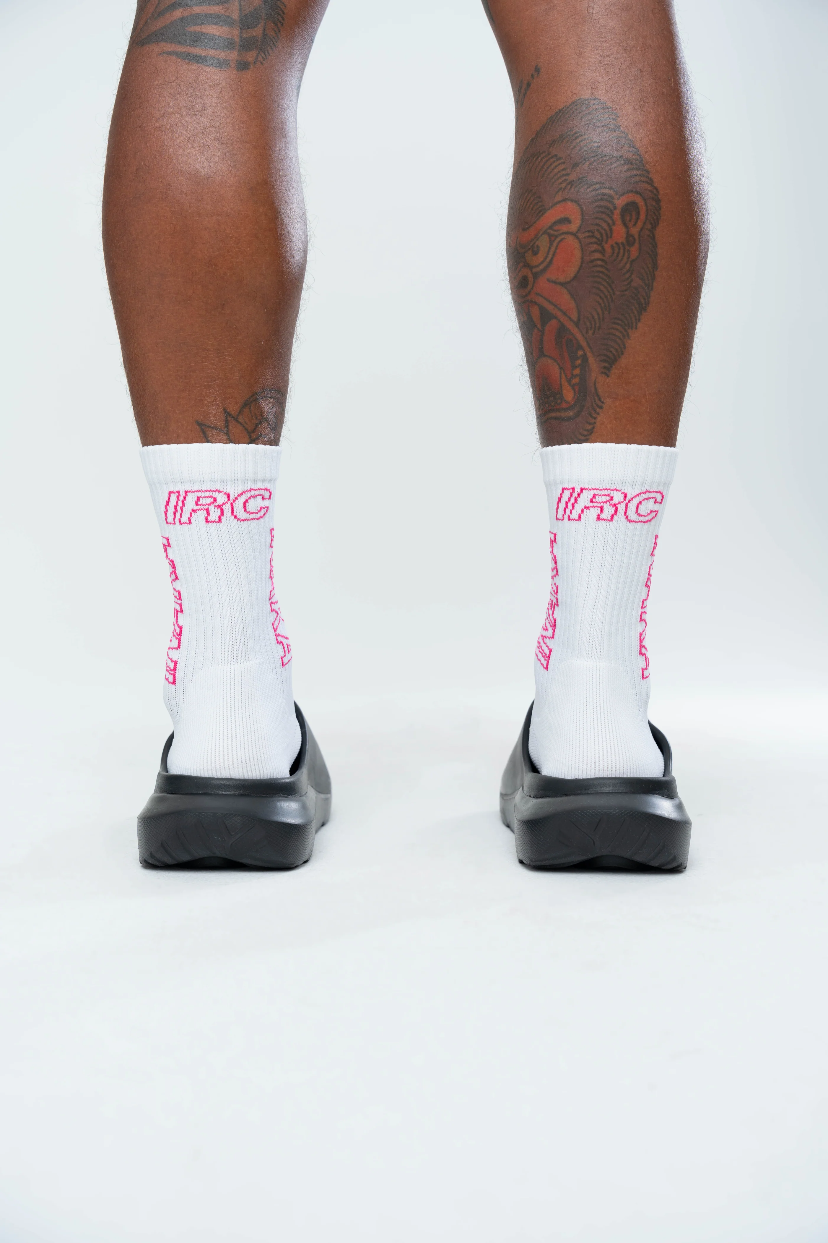 IRC TEAM SOCKS - WHITE - Image 2