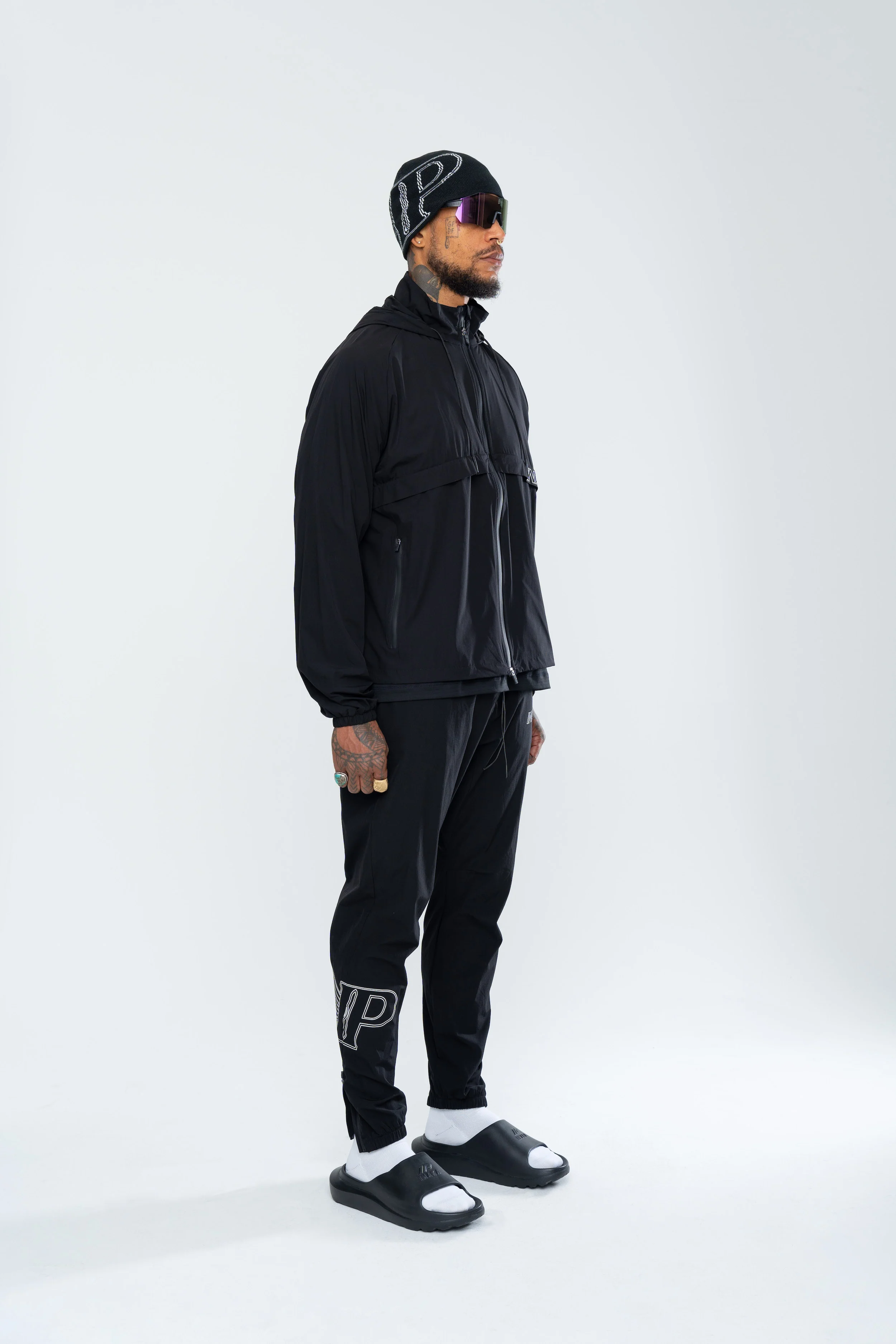 IRC WINDRUNNER PANTS - BLACK - Image 7