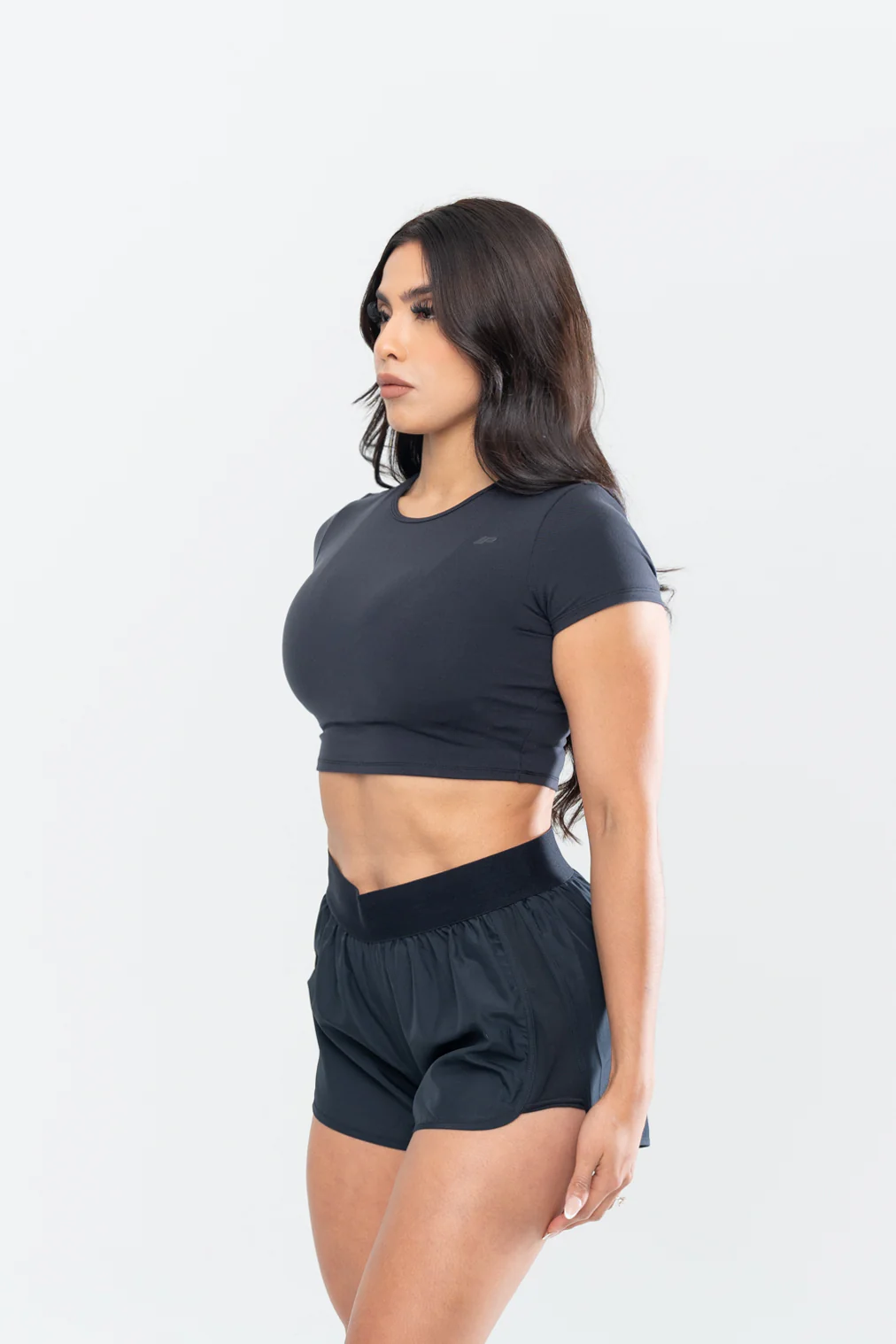 IVY CROPPED TEE - ONYX - Image 3