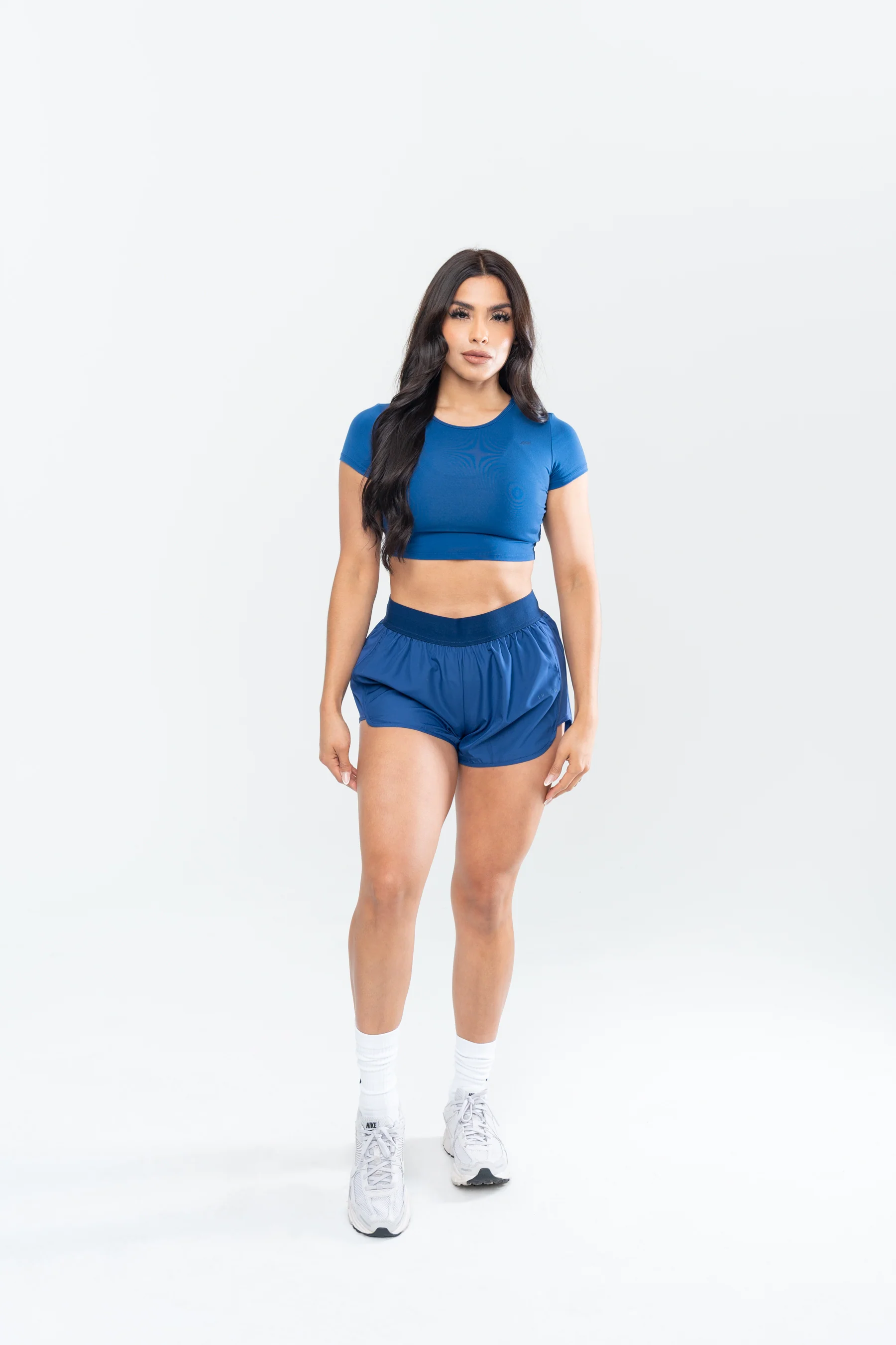 IVY CROPPED TEE - SLATE - Image 2