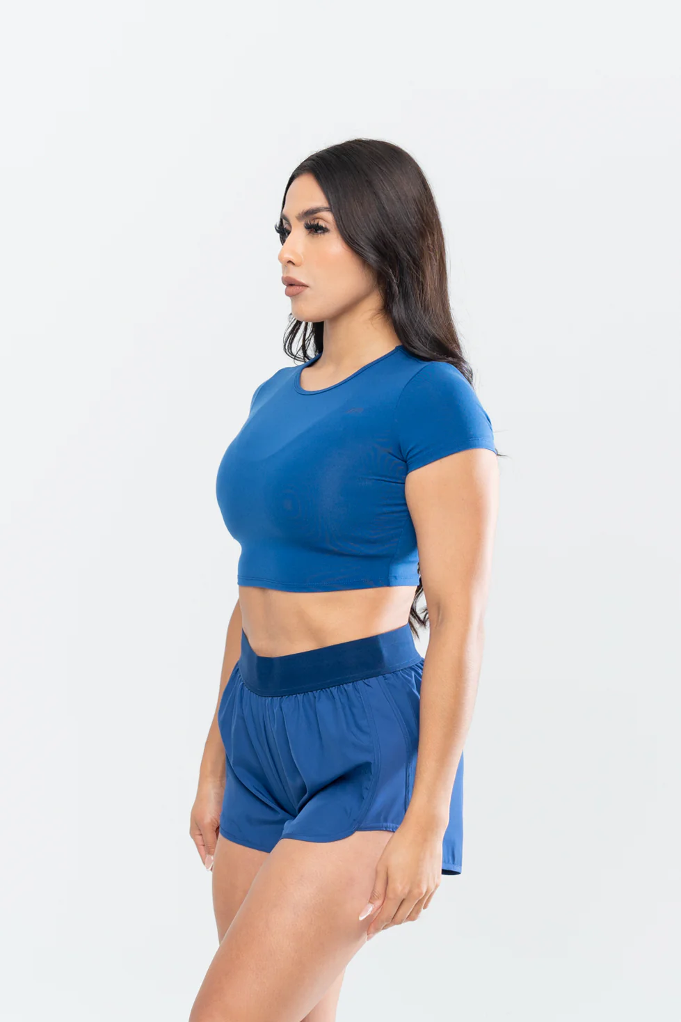 IVY CROPPED TEE - SLATE - Image 4