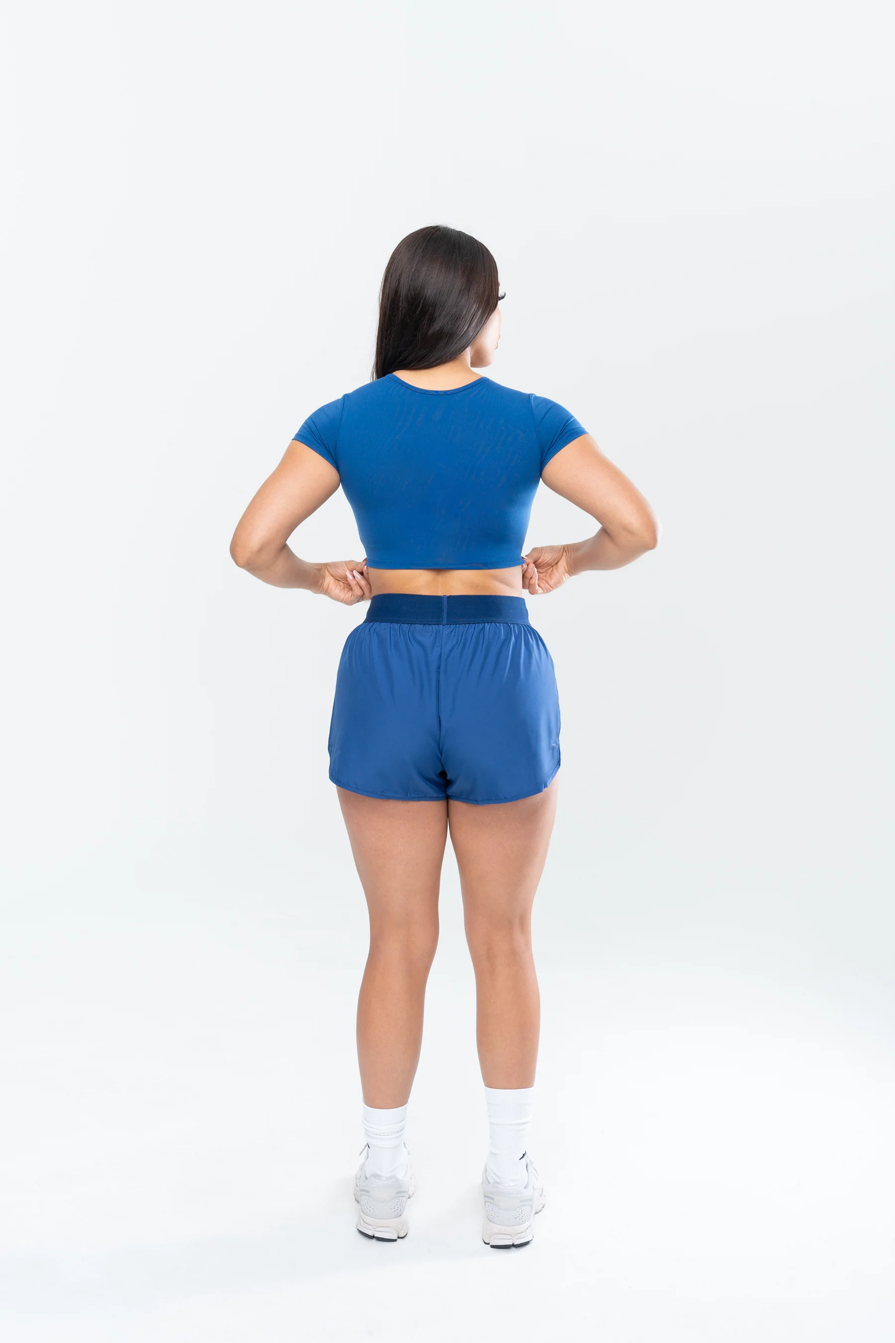 IVY CROPPED TEE - SLATE - Image 6