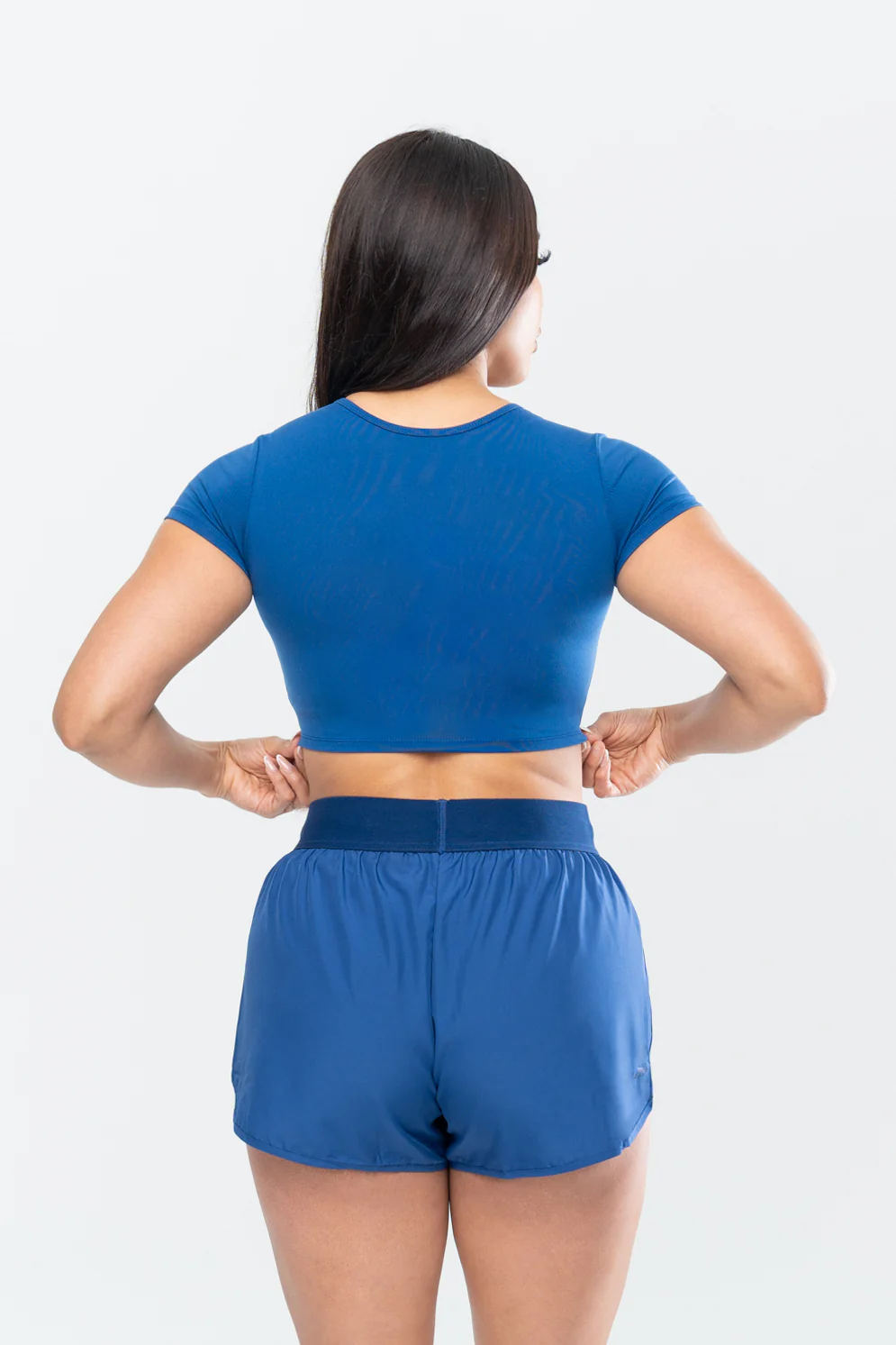 IVY CROPPED TEE - SLATE - Image 7