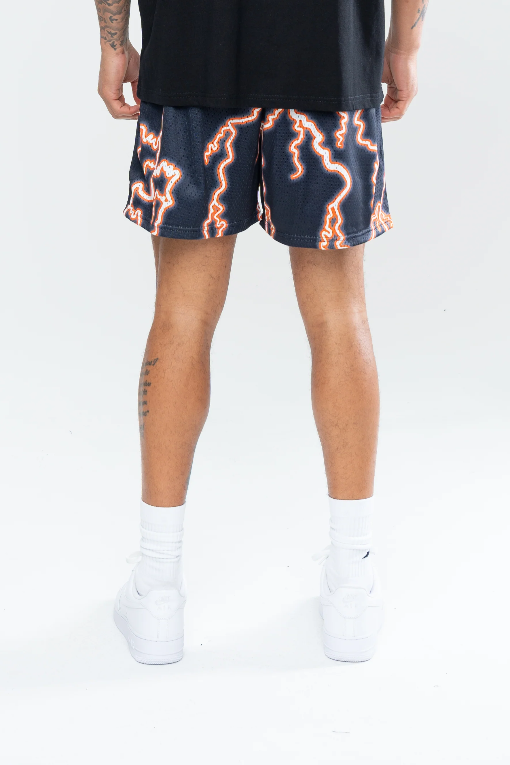THUNDERSTRUCK  MESH SHORTS - GOLD - Image 5