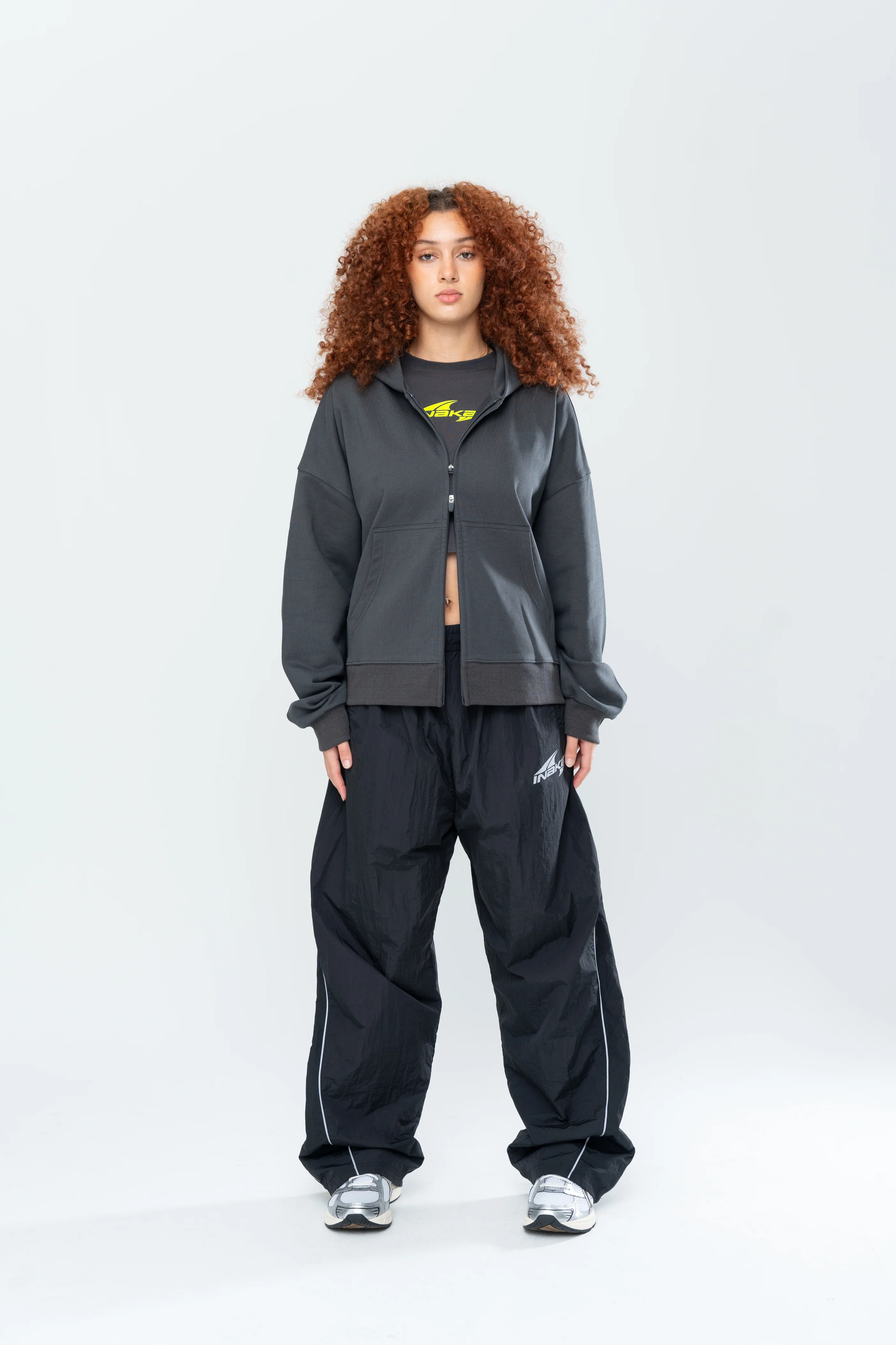 SUMMIT DOUBLE ZIP HOODIE - ASPHALT - Image 10