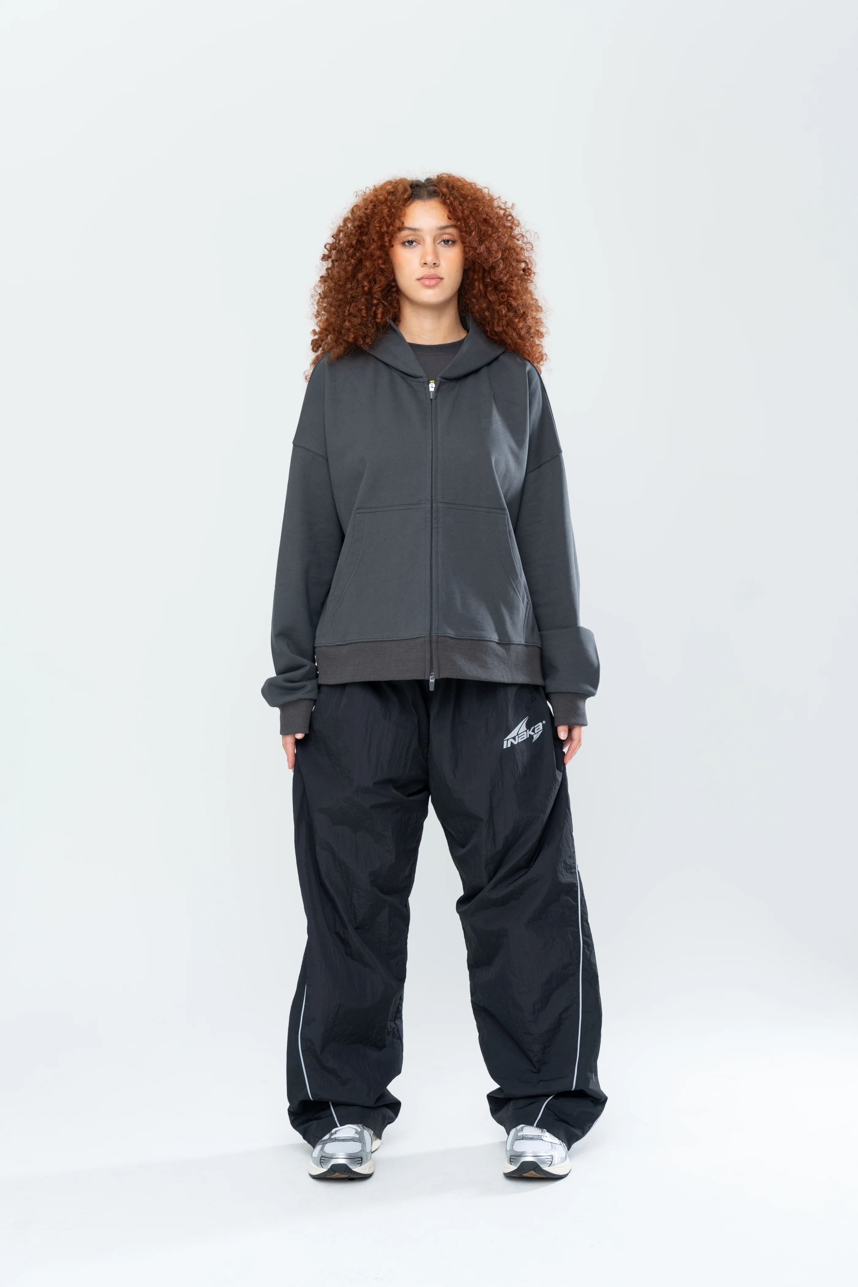 SUMMIT DOUBLE ZIP HOODIE - ASPHALT - Image 11