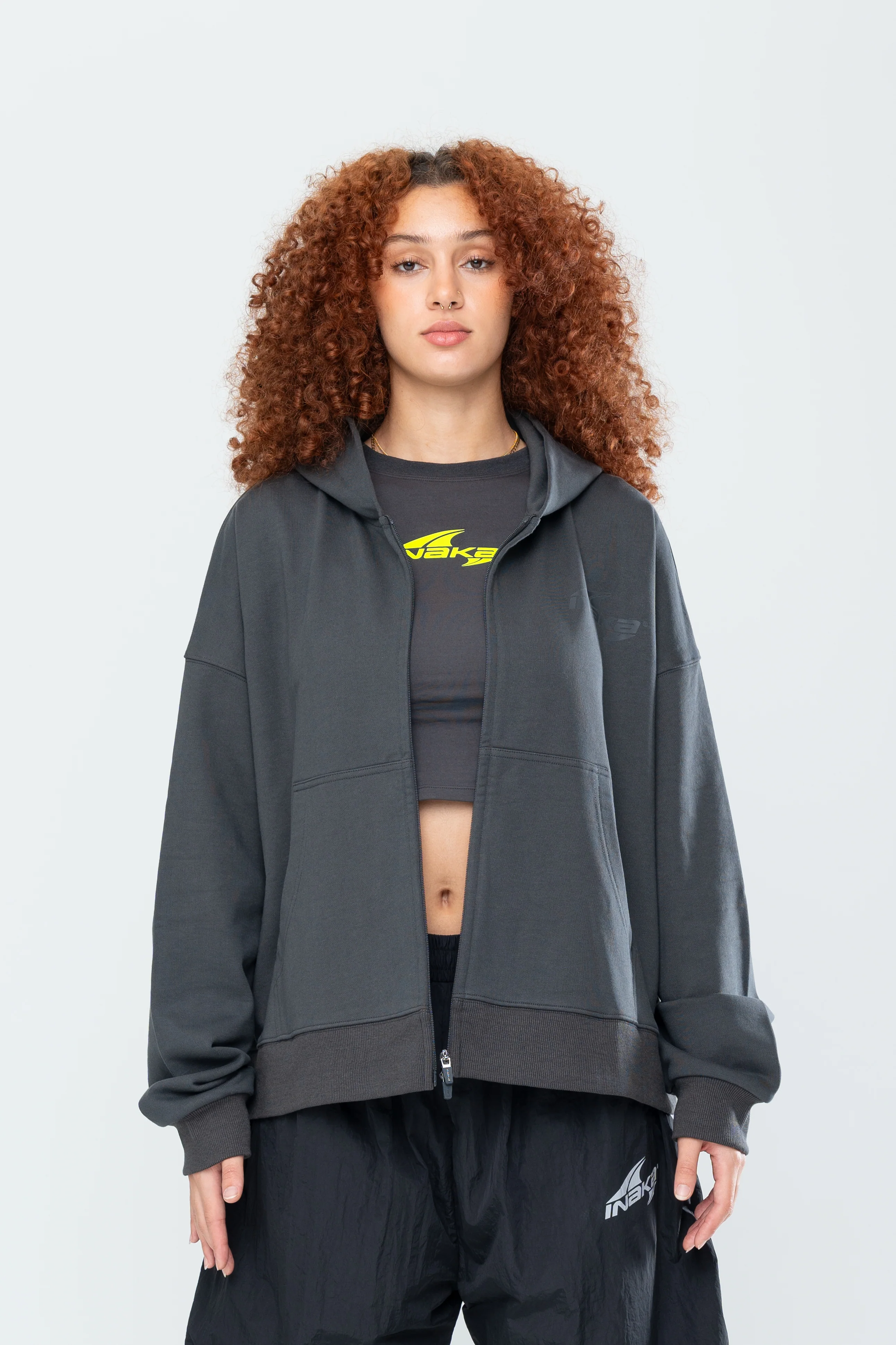 SUMMIT DOUBLE ZIP HOODIE - ASPHALT - Image 14