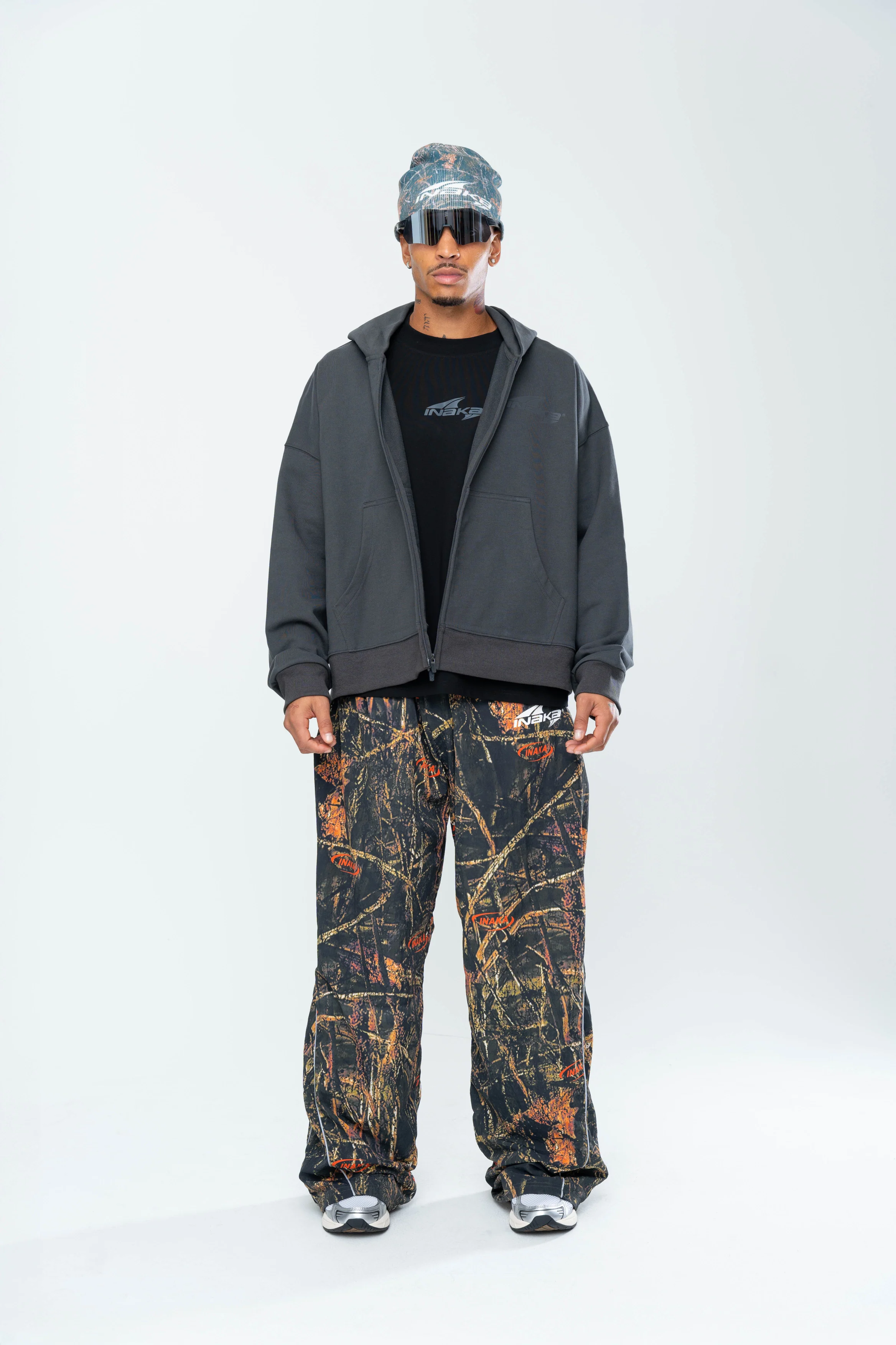 SUMMIT DOUBLE ZIP HOODIE - ASPHALT - Image 2