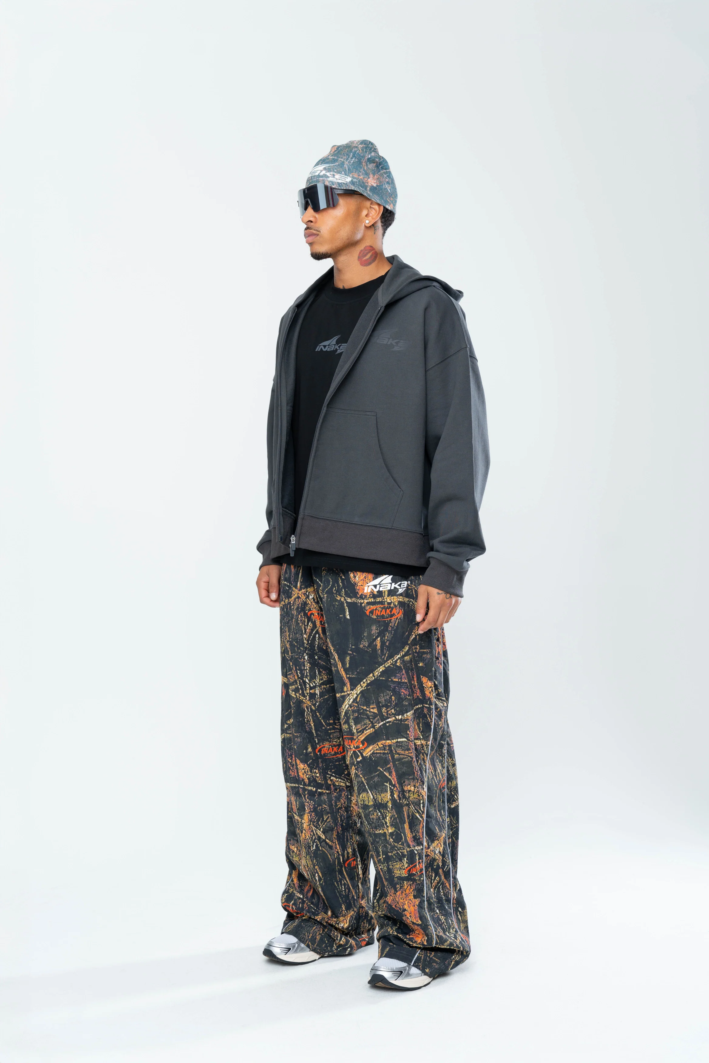 SUMMIT DOUBLE ZIP HOODIE - ASPHALT - Image 4