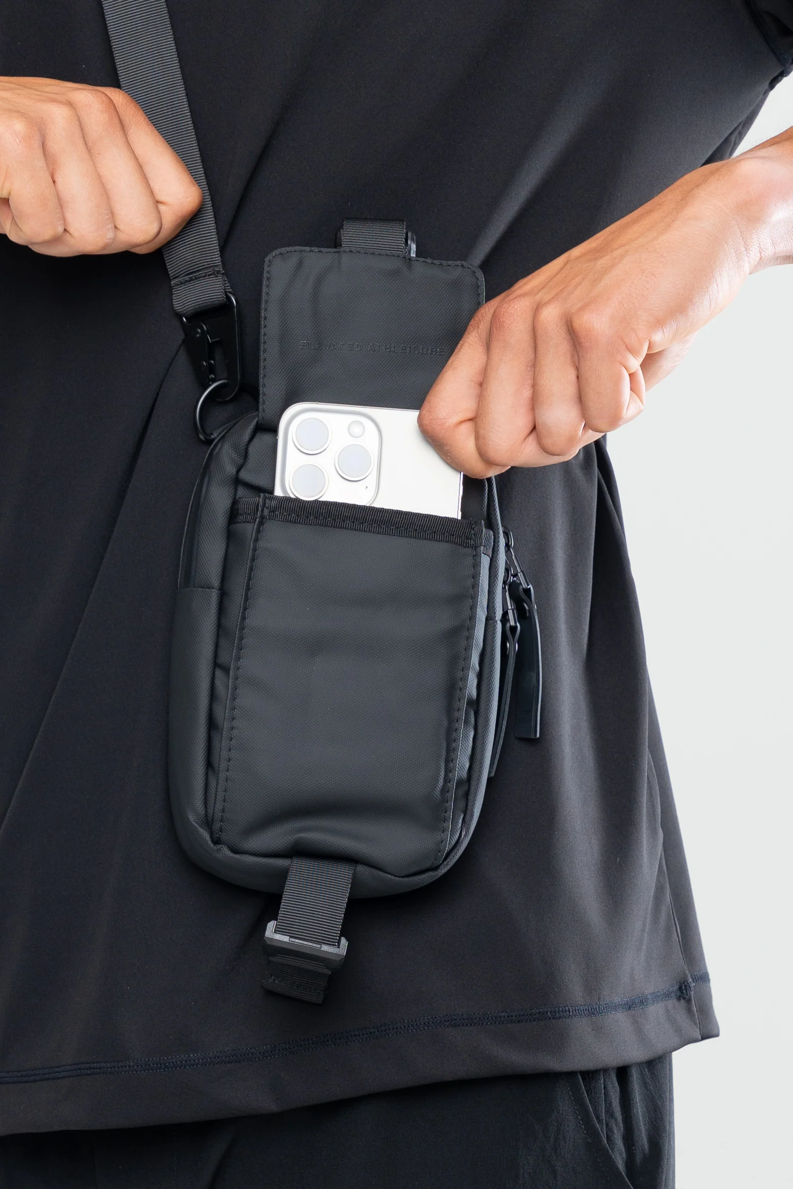 Utility Tech Crossbody - Black - Image 5