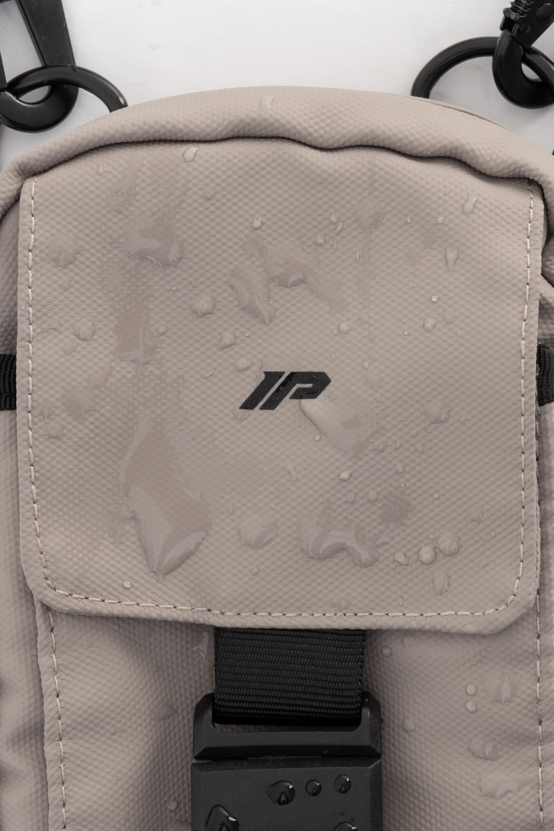 Utility Tech Crossbody - Taupe Gray - Image 2