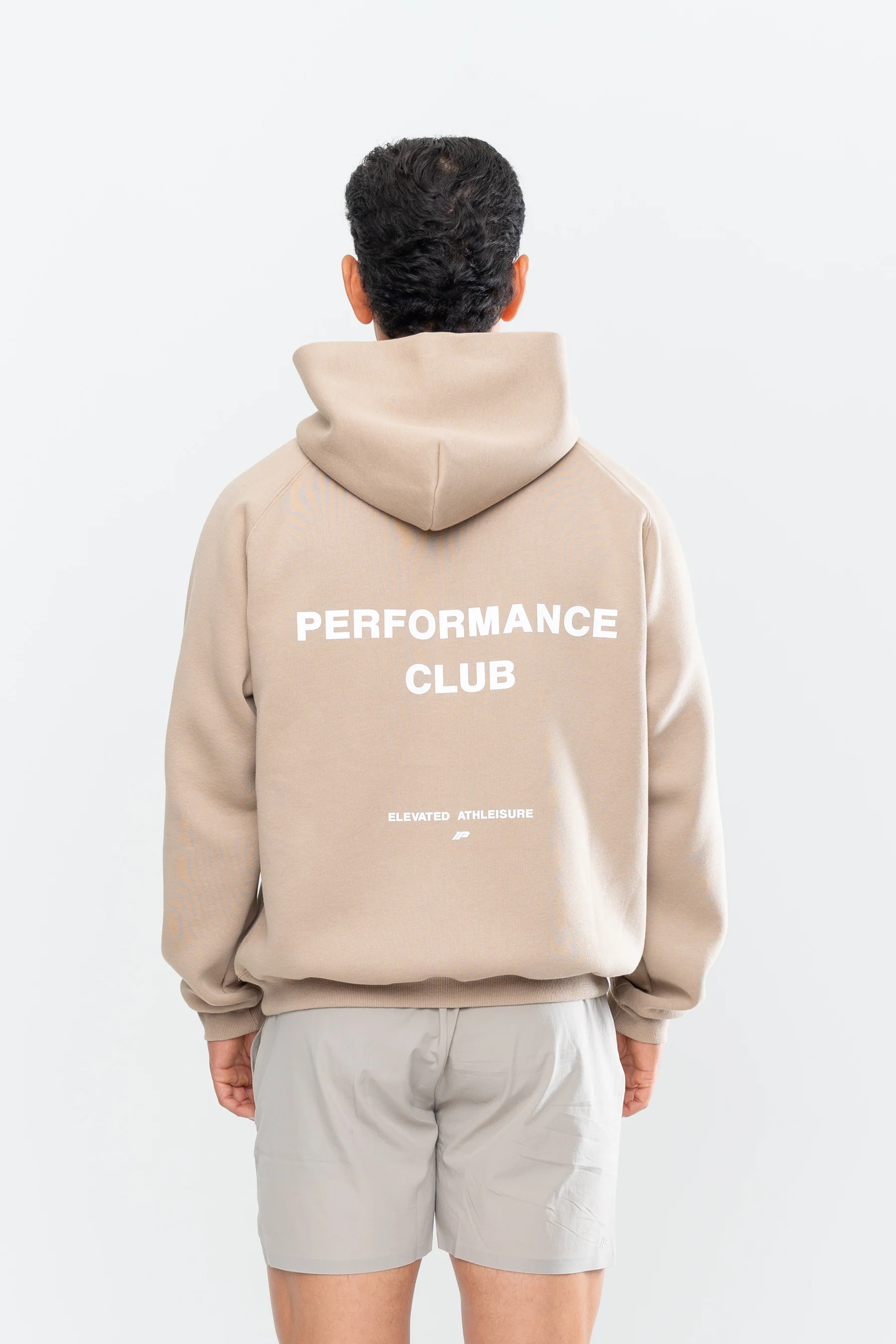 PERFORMANCE CLUB HOODIE - TAUPE - Image 8