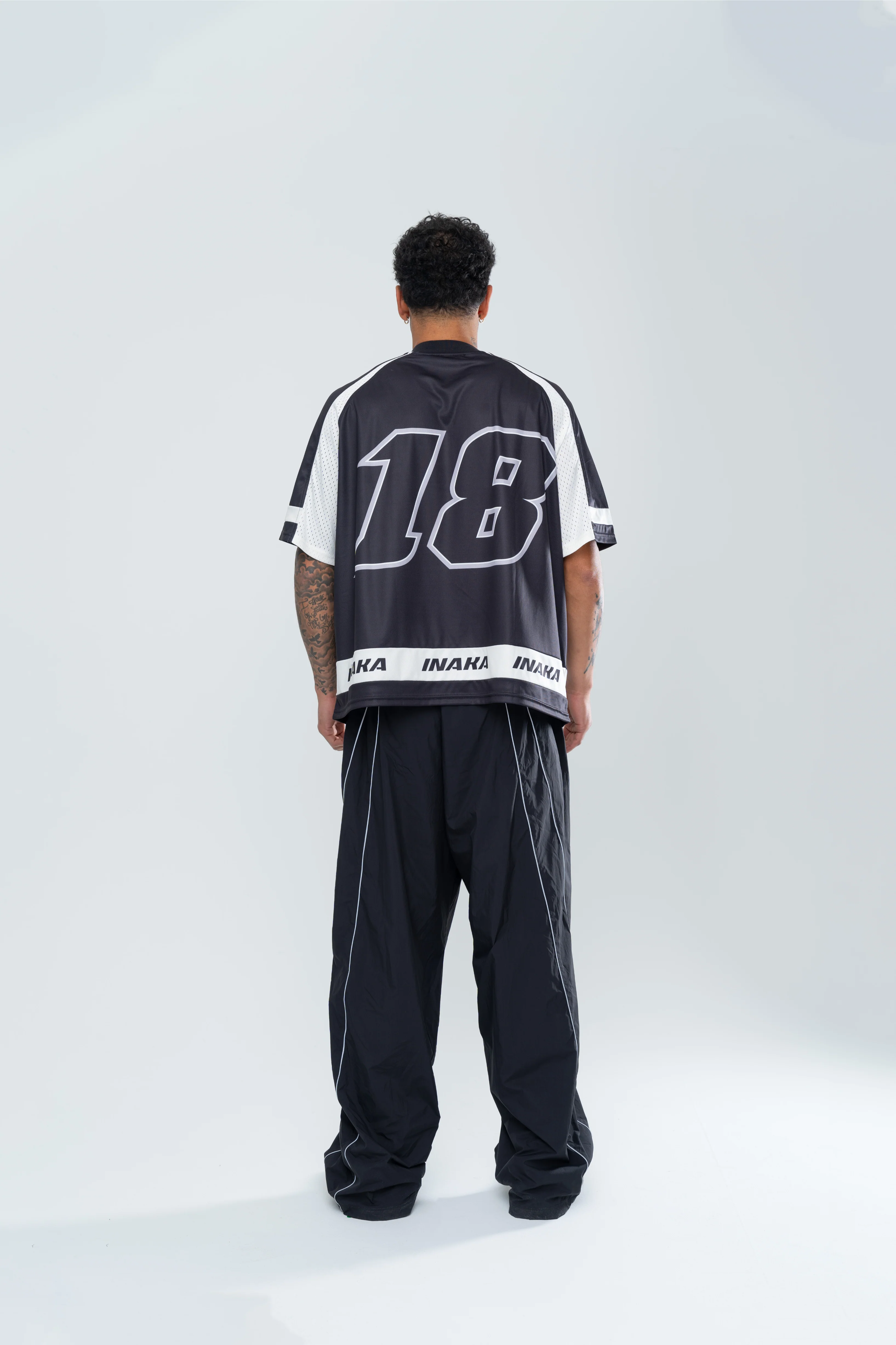 POWER SPORT CROPPED JERSEY - BLACK - Image 5