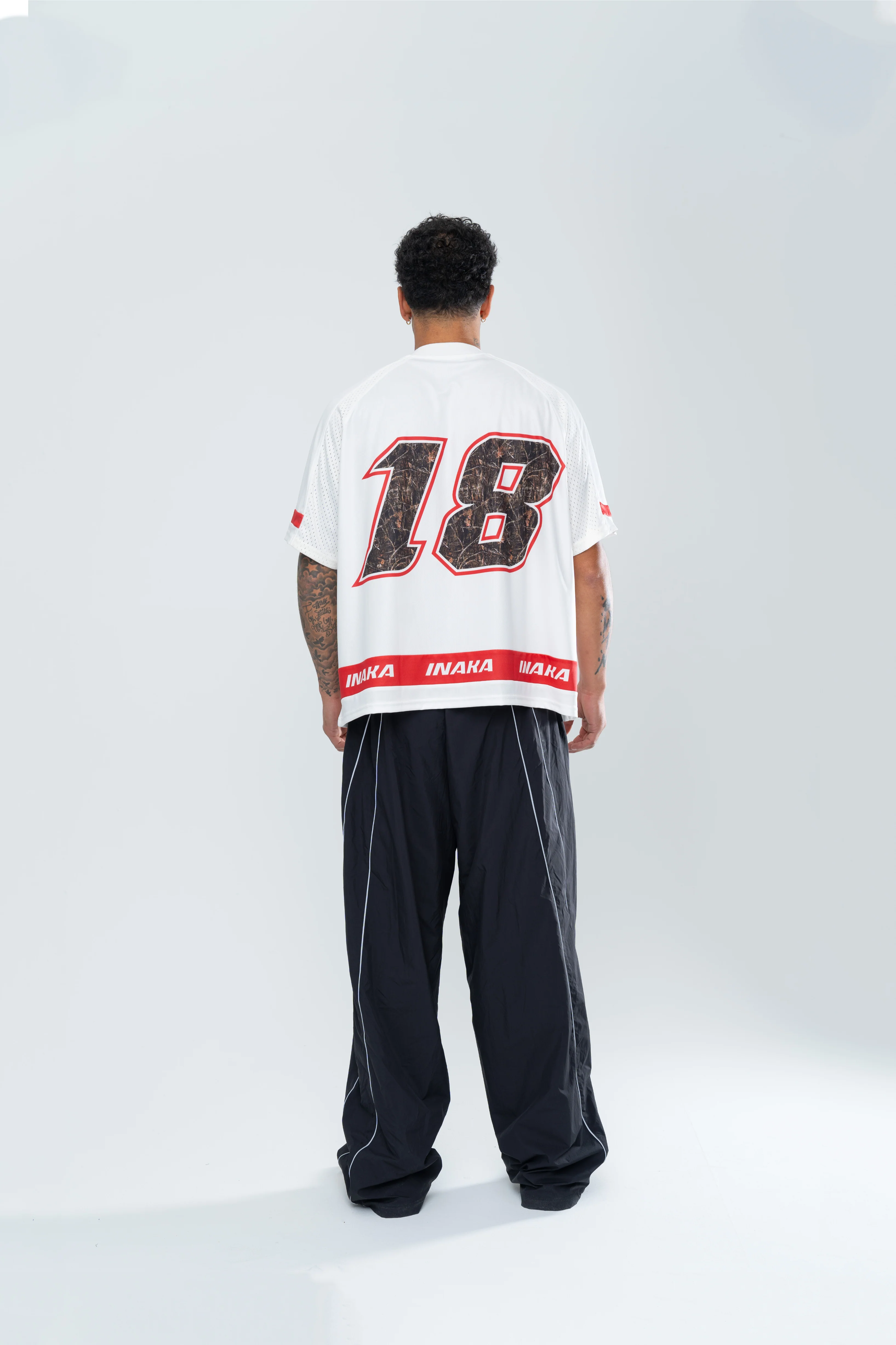 POWER SPORT CROPPED JERSEY - CREAM - Image 5