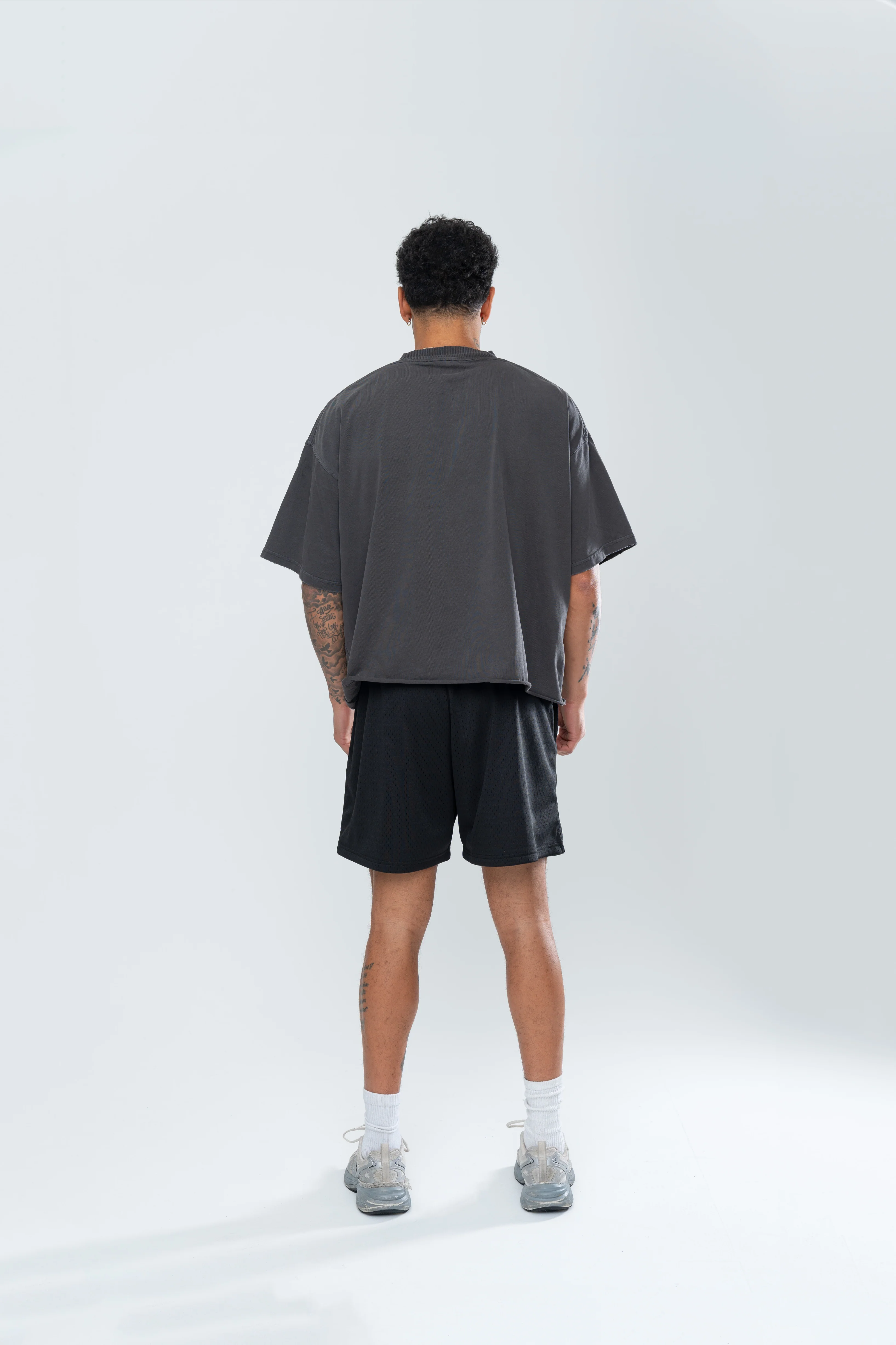 POWER SPORT MESH SHORTS - BLACK - Image 6