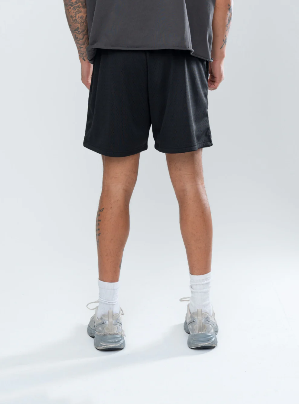 POWER SPORT MESH SHORTS - BLACK - Image 7