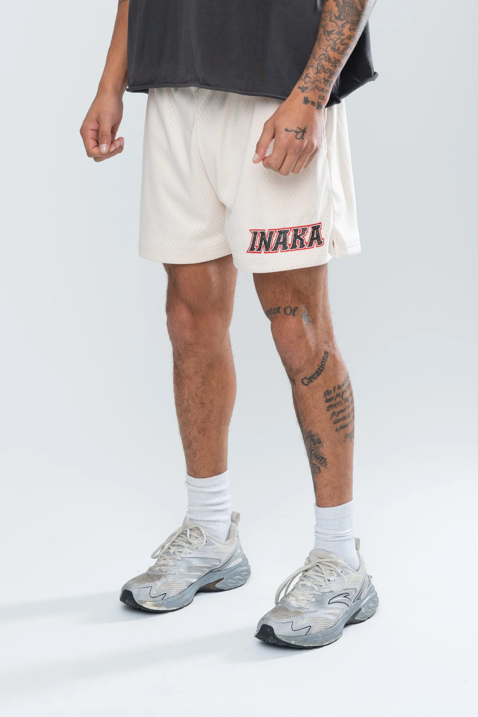 POWER SPORT MESH SHORTS - CREAM/CAMO - Image 2