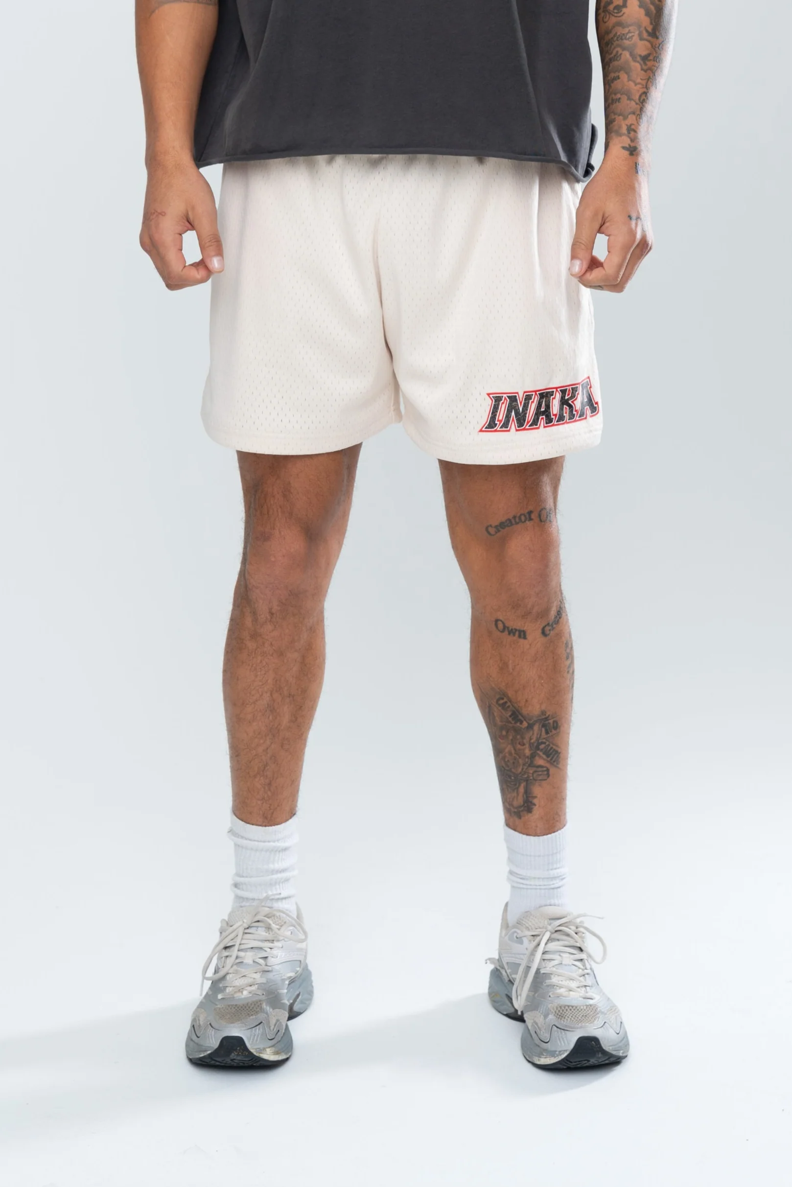 POWER SPORT MESH SHORTS - CREAM/CAMO - Image 5
