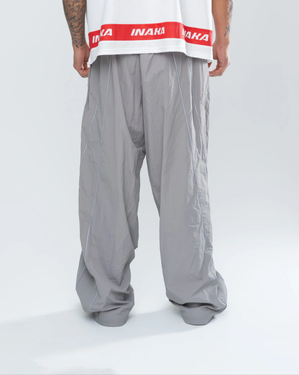 POWERSHOT BAGGY TRACKPANTS - GRAY - Image 6