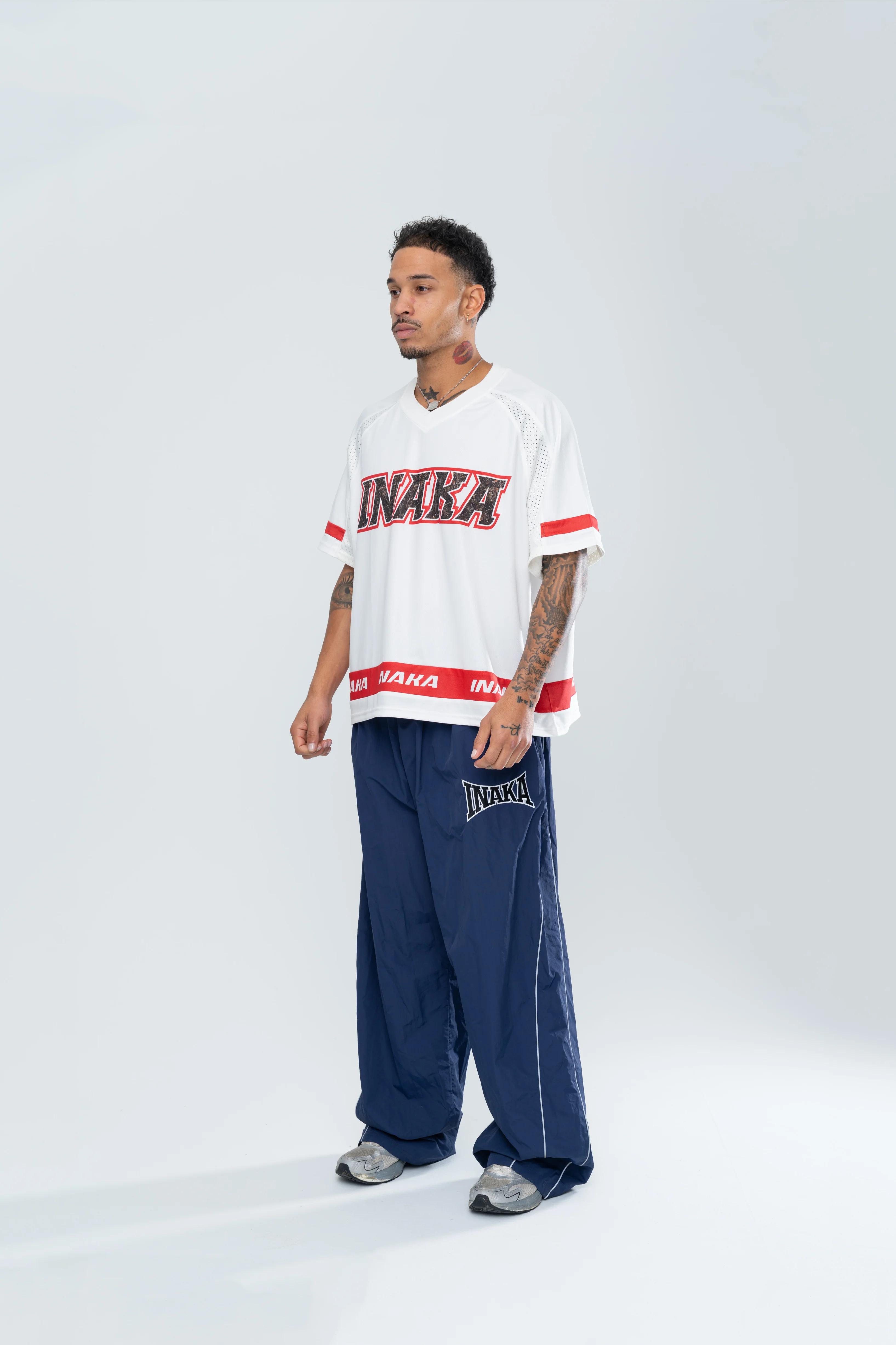POWERSHOT BAGGY TRACKPANTS - NAVY - Image 3