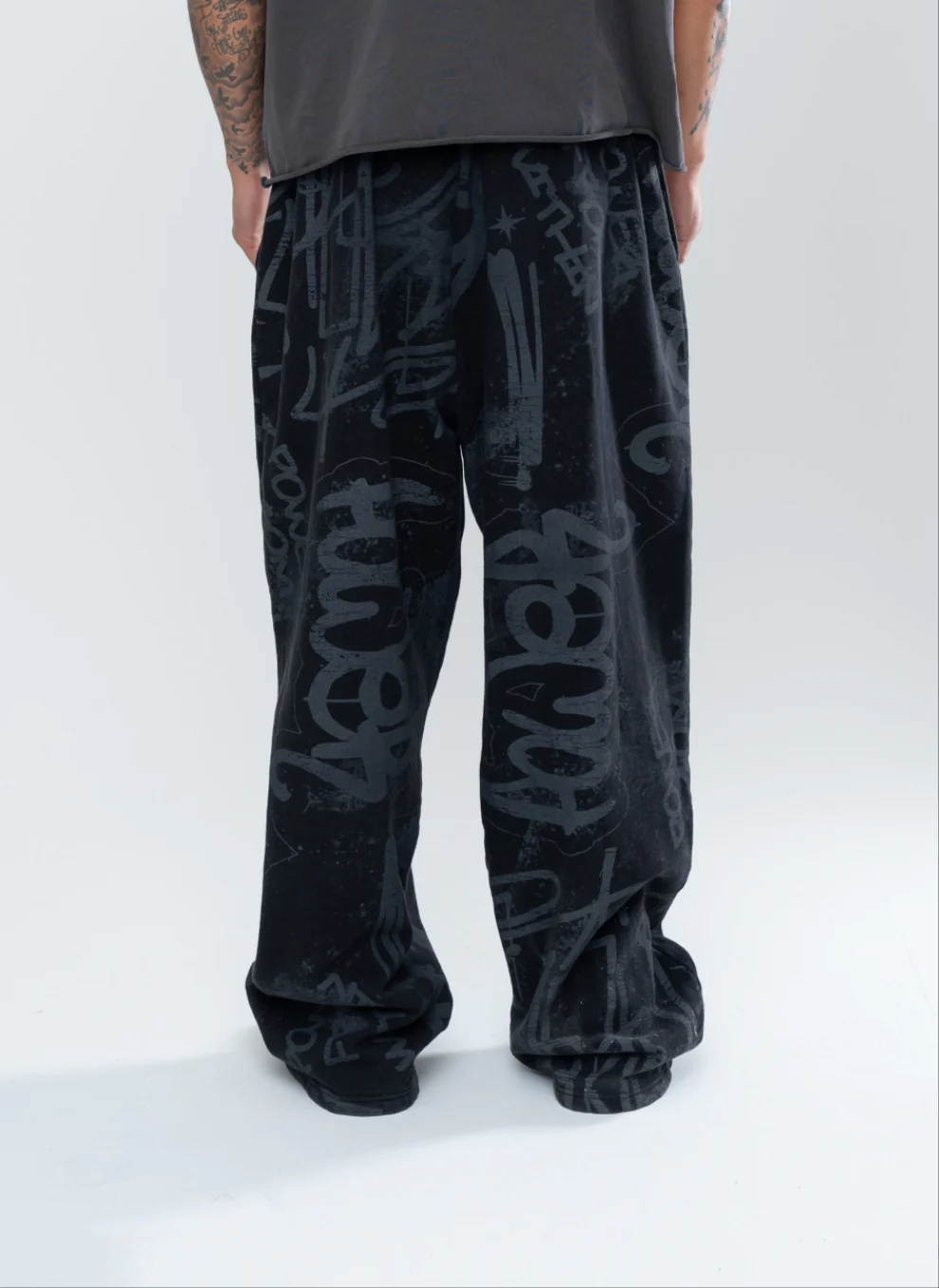 POWERSHOT GRAFFITI BAGGY SWEATPANTS - Image 6