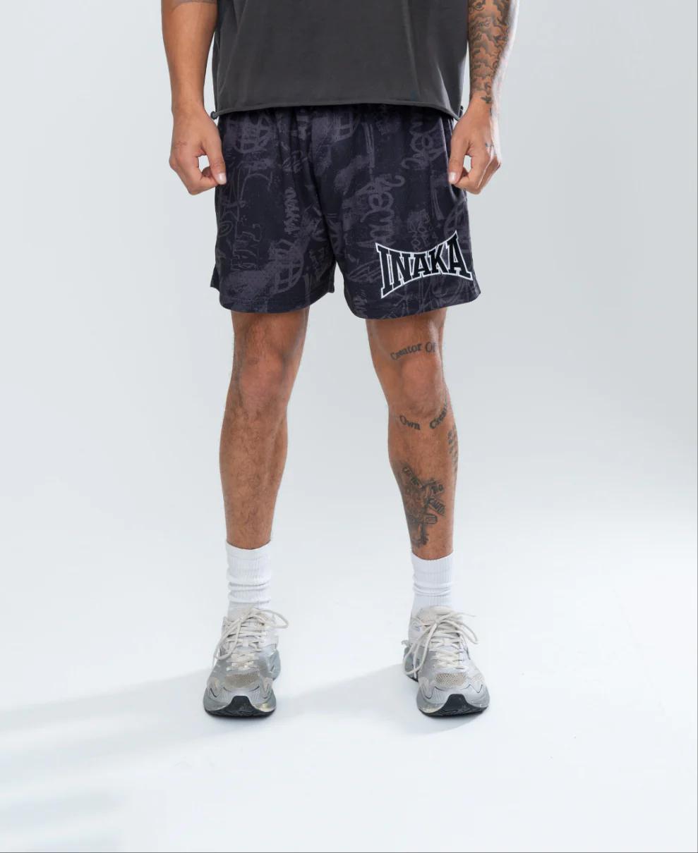 POWERSHOT GRAFFITI MESH SHORTS - Image 4