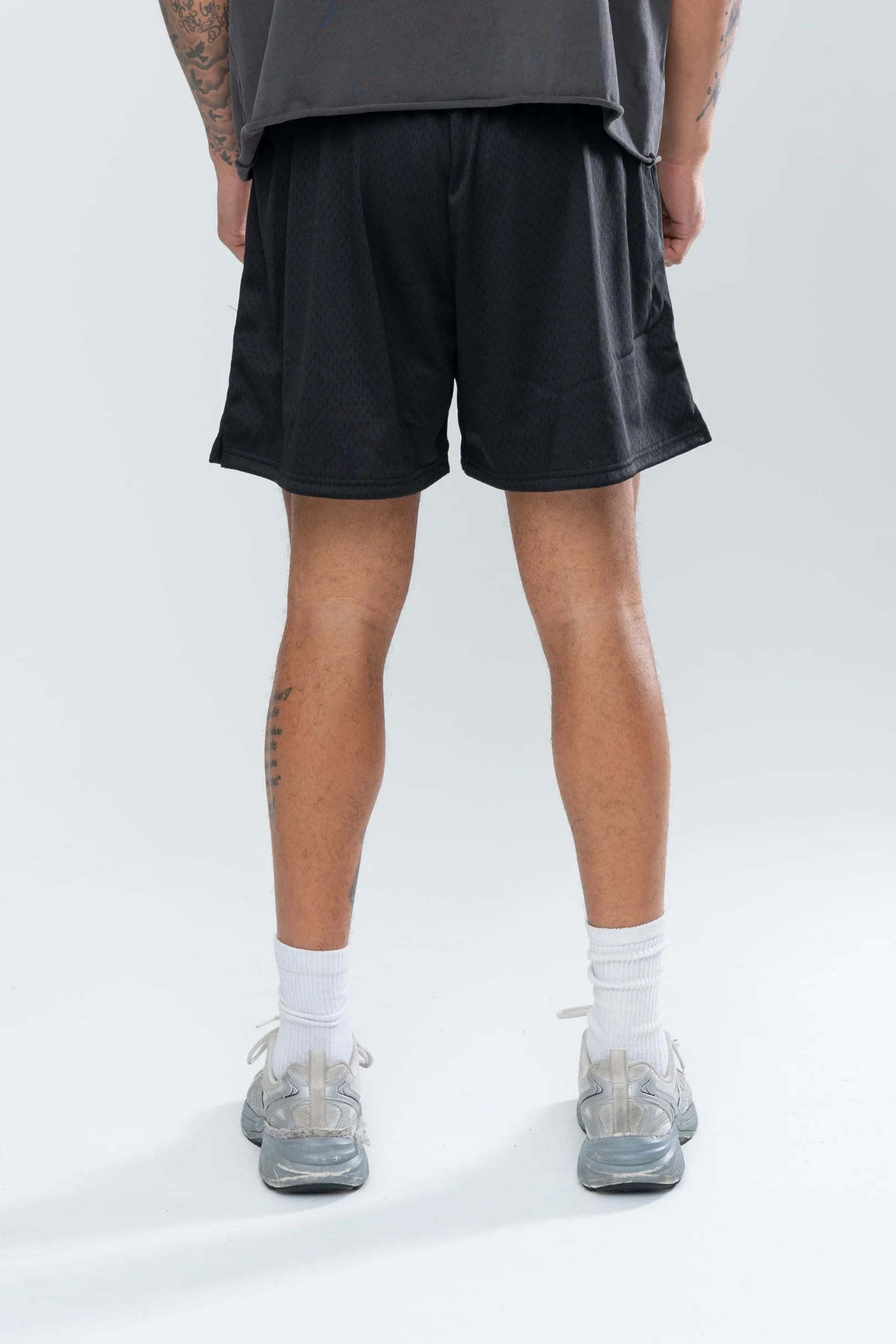 POWERSHOT MESH SHORTS - BLACK/CAMO - Image 7