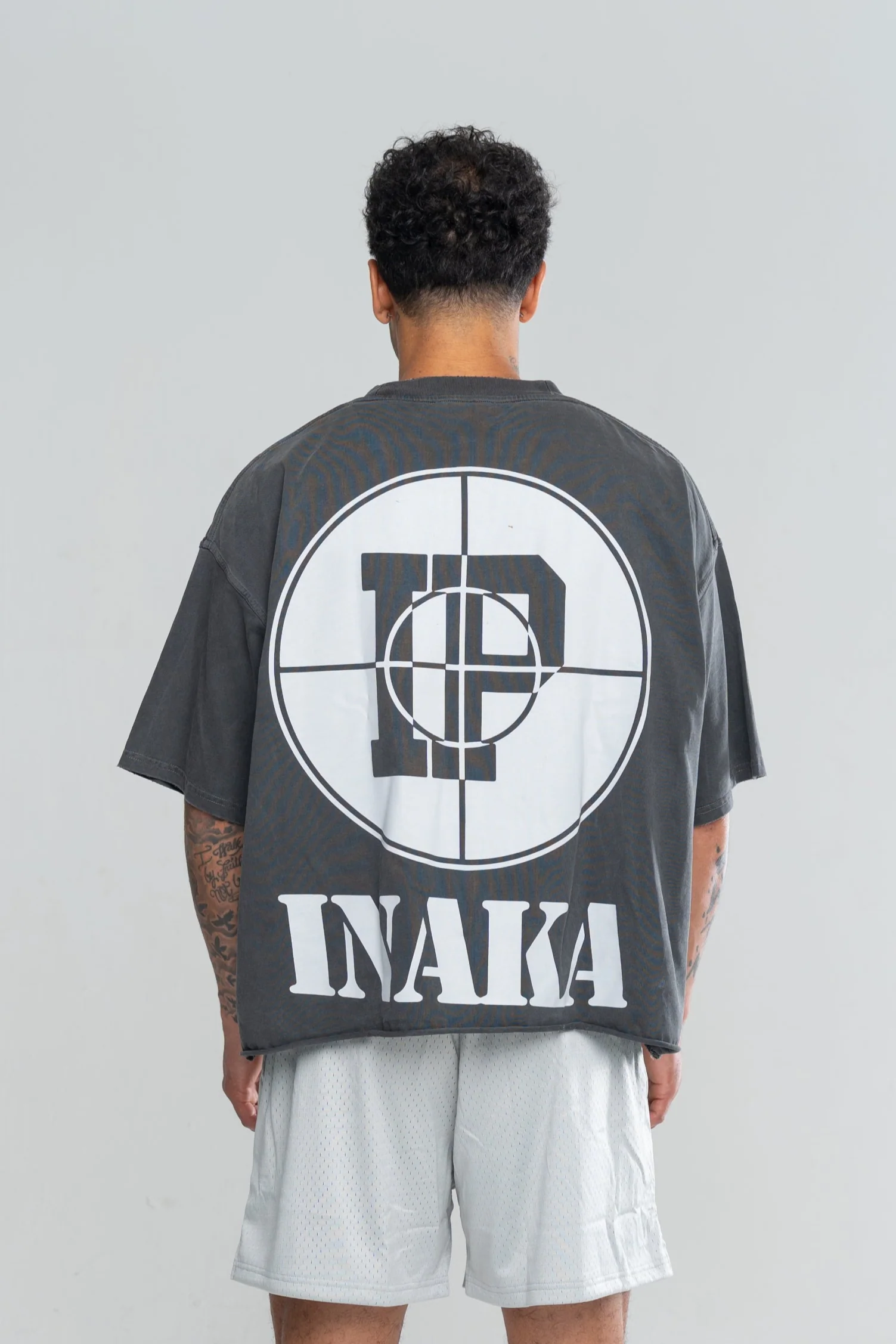 SHOOTING RANGE CROPPED TEE - VINTAGE BLACK - Image 2