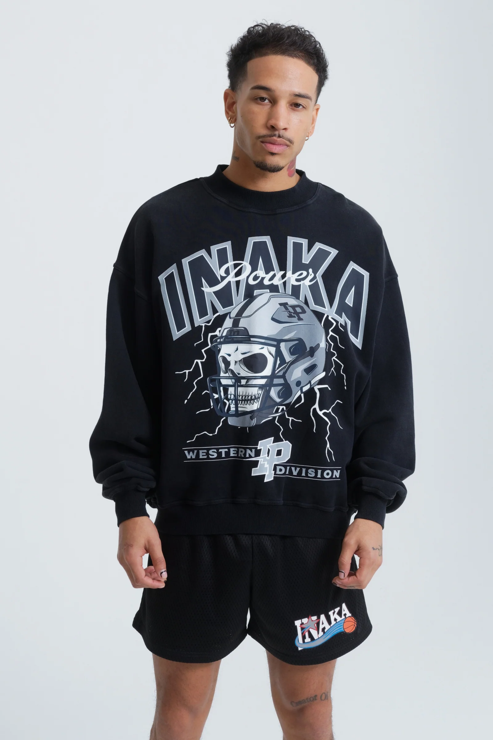 SKULL CREWNECK - RAIDERS - Image 2