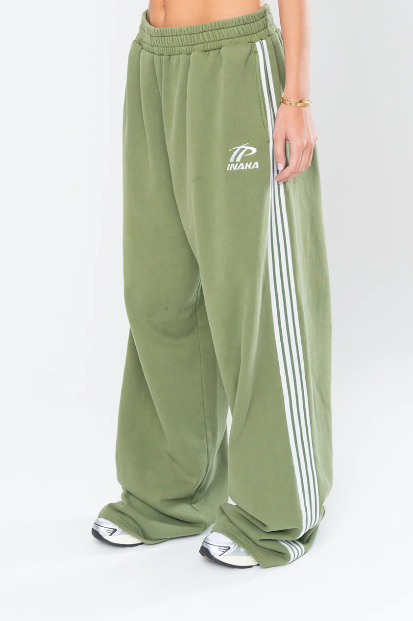 SPORTSWEAR BAGGY SWEATPANTS - OLIVE - Image 6