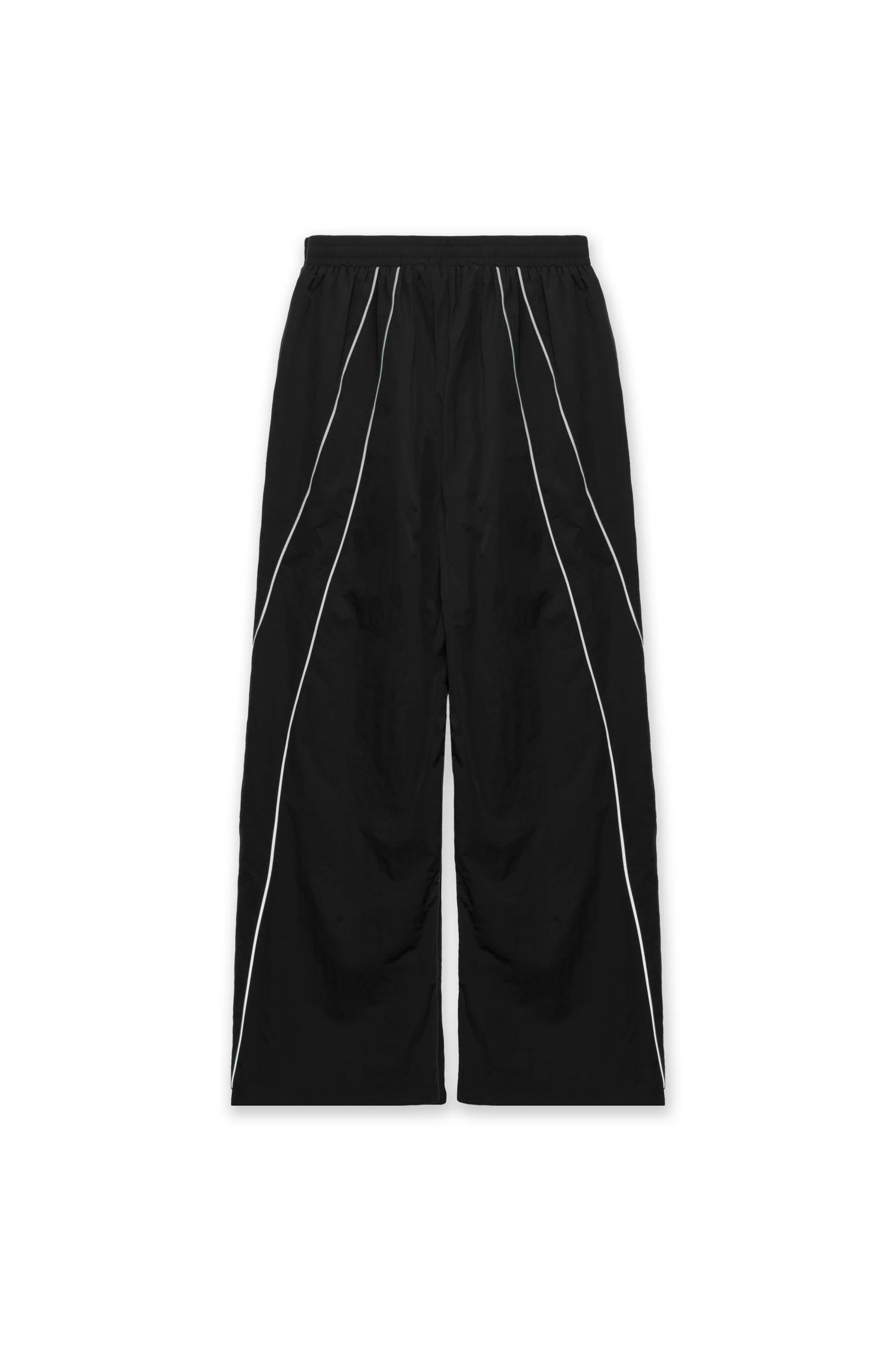 SPORTSWEAR BAGGY TRACK PANTS - BLACK - Image 2