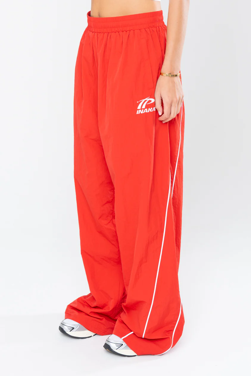 SPORTSWEAR BAGGY TRACK PANTS - RED - Image 11