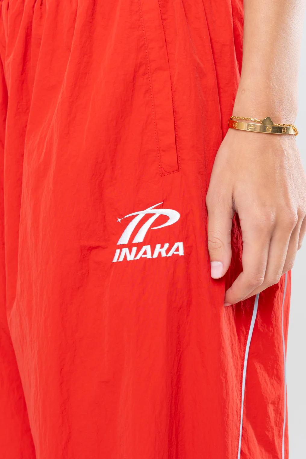 SPORTSWEAR BAGGY TRACK PANTS - RED - Image 14