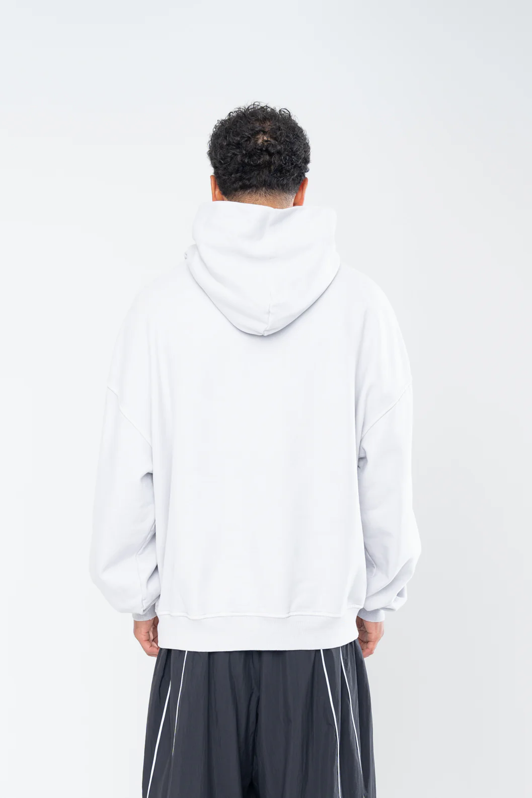 SPORTSWEAR DISTRESSED HOODIE - GRAY - Image 7